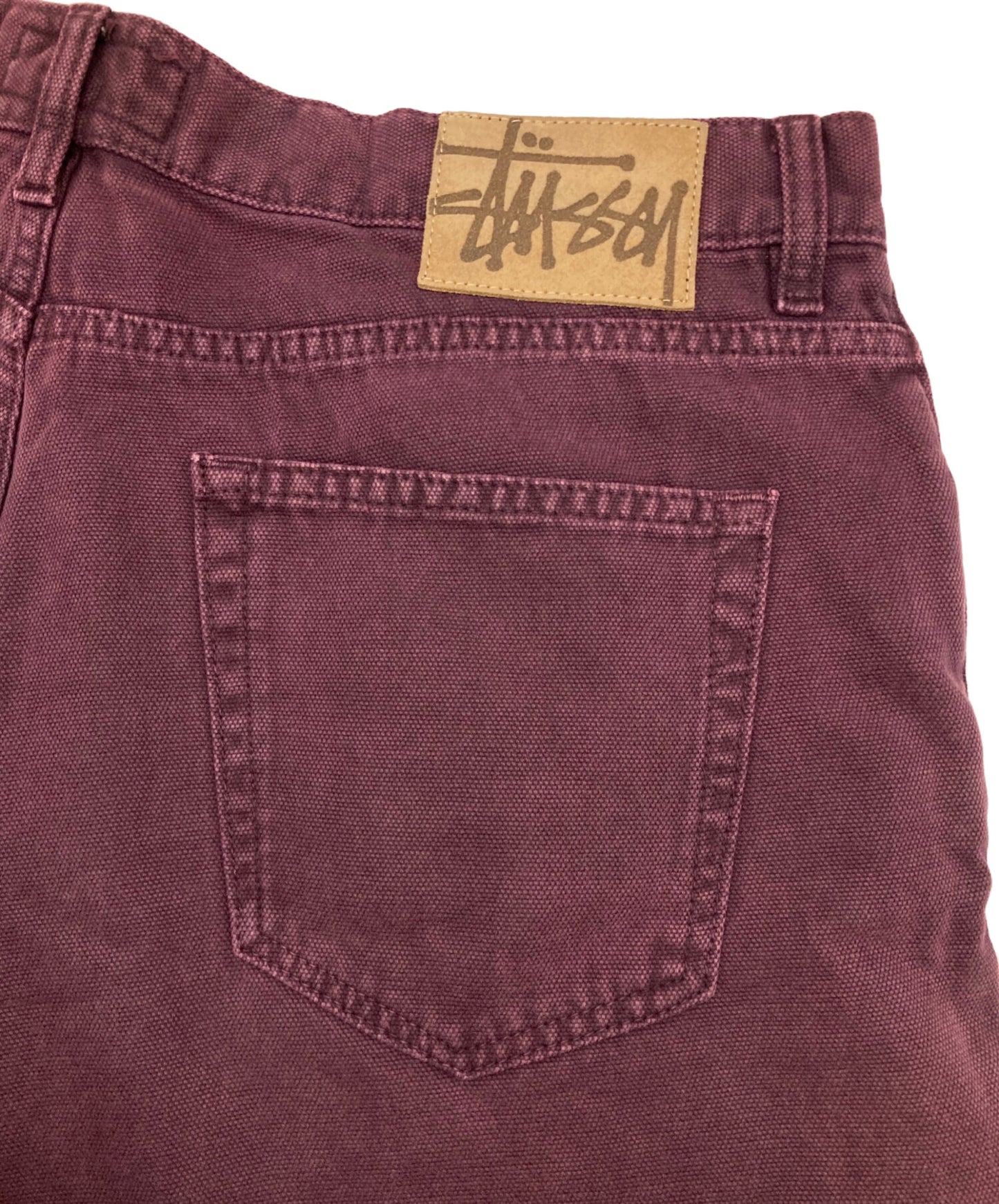 [Pre-owned] stussy Washed Canvas BIGOL Jeans 116568