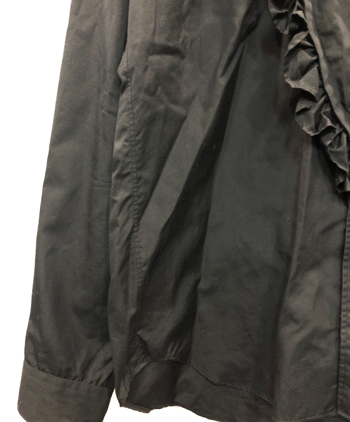 [Pre-owned] BLACK COMME des GARCONS frill shirt 1K-B002