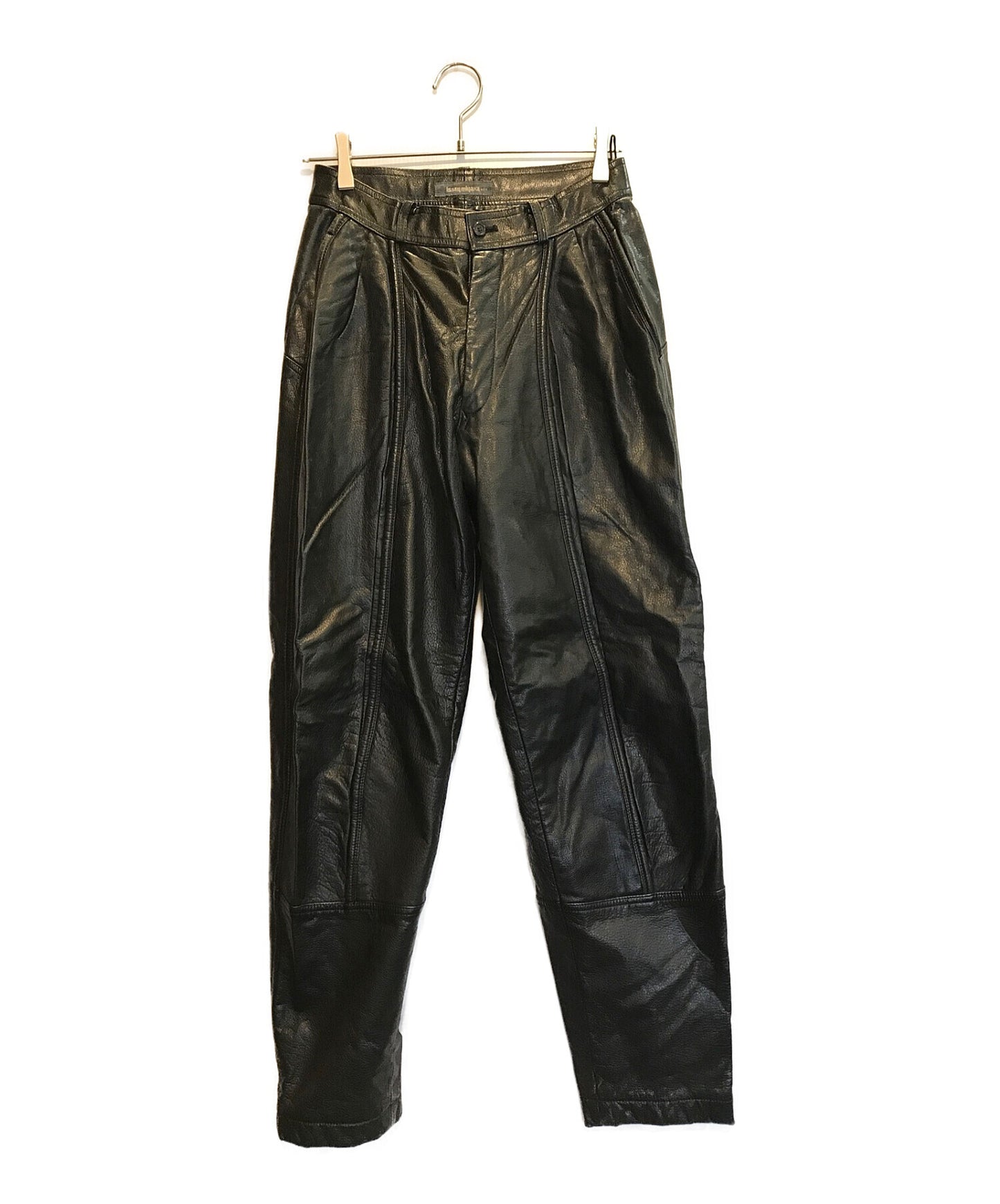 [Pre-owned] ISSEY MIYAKE MEN Archival Leather Pants LQ43037