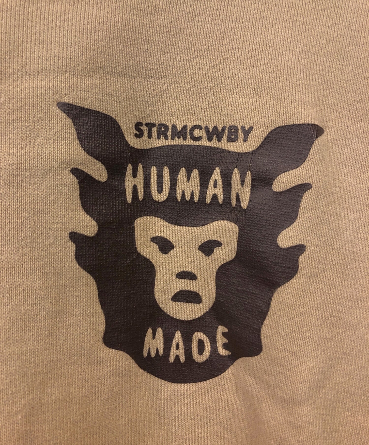 [Pre-owned] HUMAN MADE SNAP COLLAR HOODED SWEATSHIRT