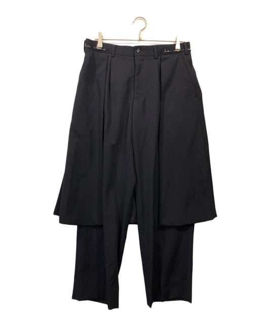 [Pre-owned] COMME des GARCONS Wool Gabas Skirt Docking Pants RF-P001