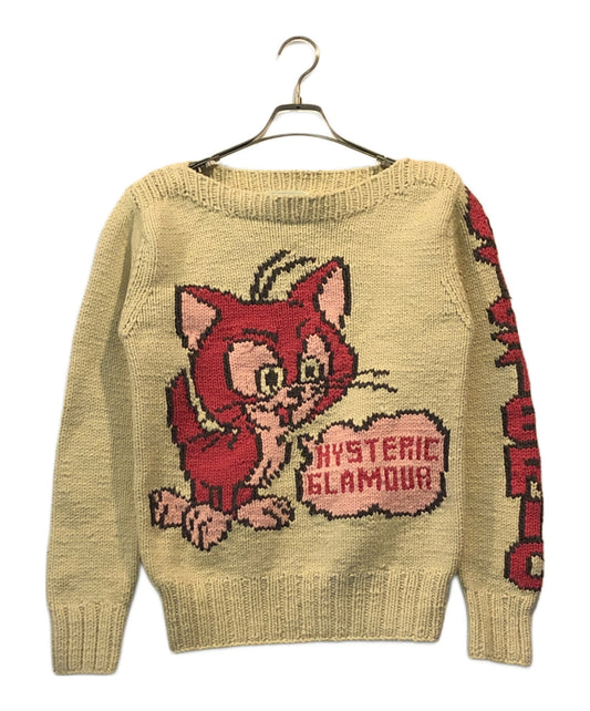 [Pre-owned] Hysteric Glamour cowtin knit 2NS-5170