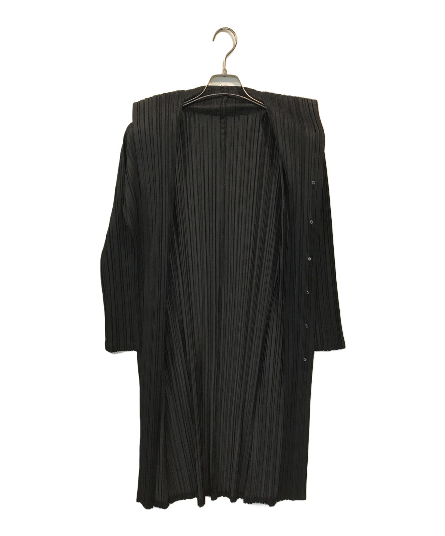 [Pre-owned] PLEATS PLEASE Pleated Shirt Dress PP23-EN443