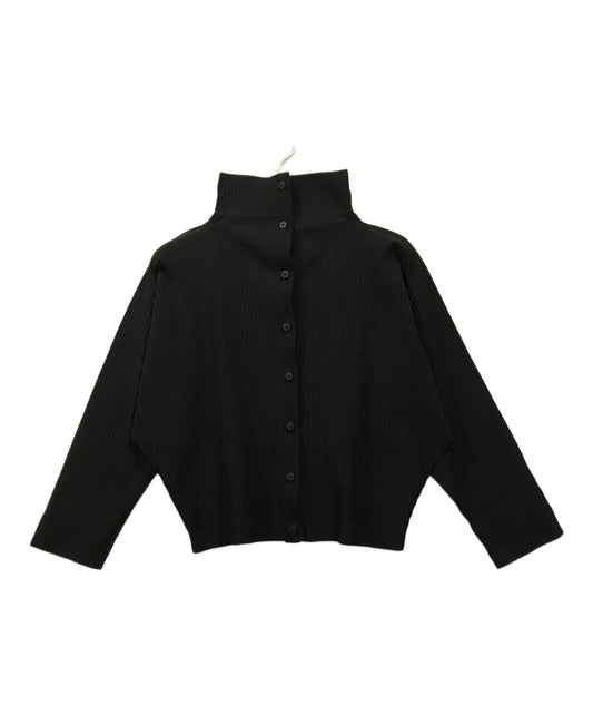 [Pre-owned] ISSEY MIYAKE me Pleated High Neck Cardigan MI94KO151