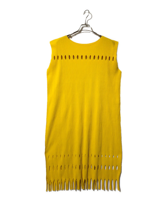 [Pre-owned] ISSEY MIYAKE me Pleated Fringe Dress MI04KH517