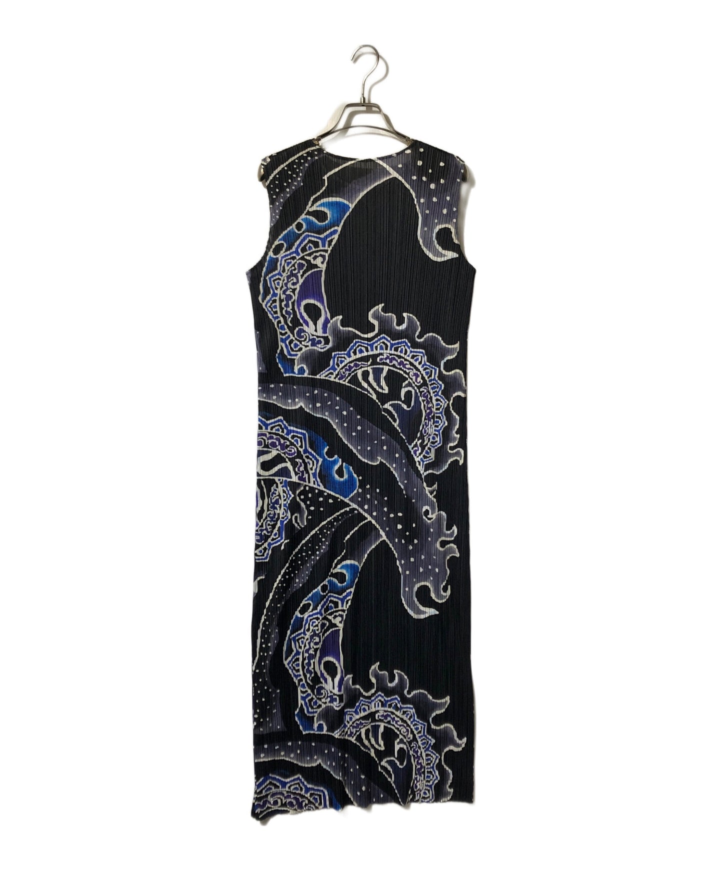 [Pre-owned] PLEATS PLEASE Nebuta Festival Sleeveless Pleated Dress PP91-JH655