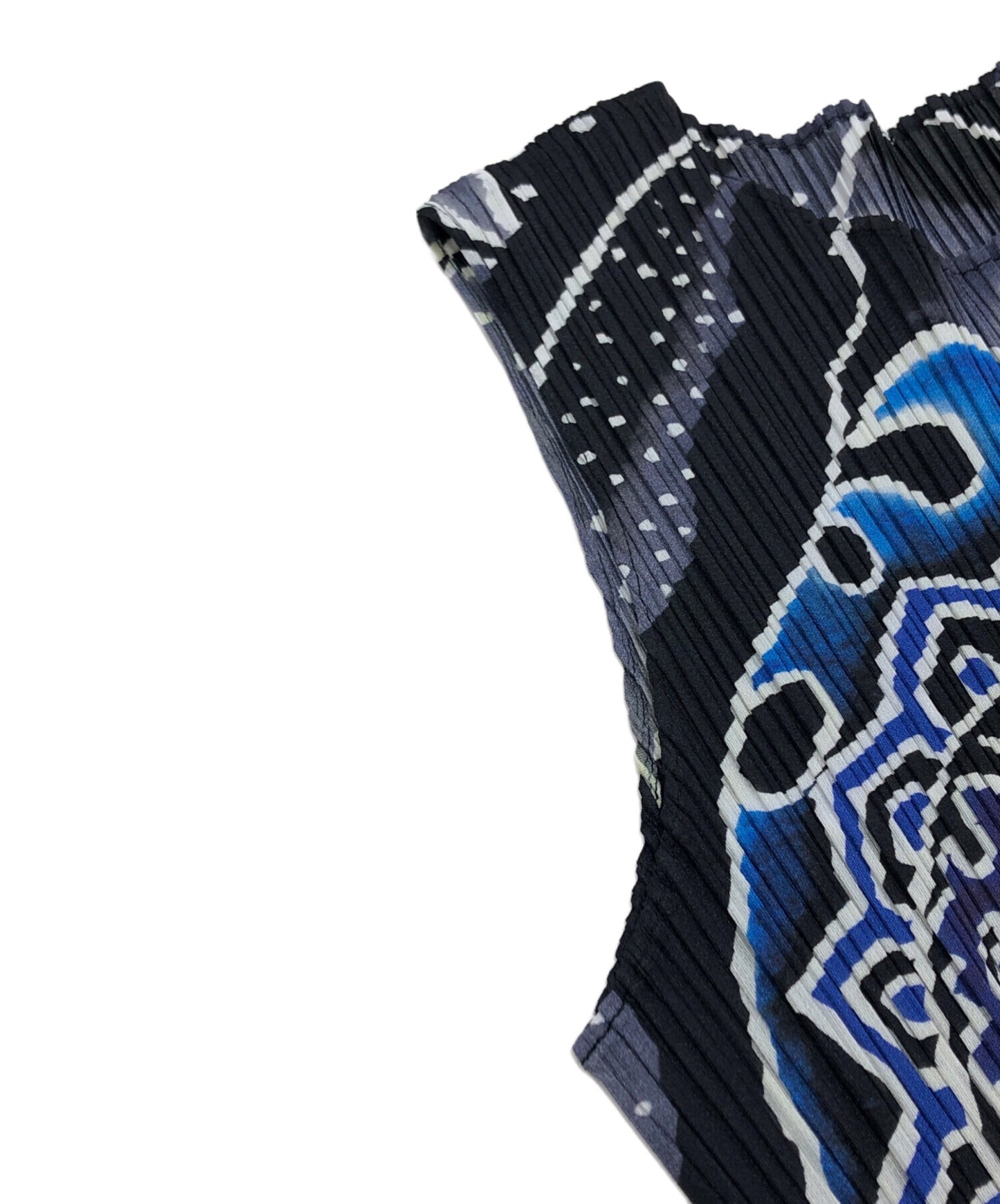 [Pre-owned] PLEATS PLEASE Nebuta Festival Sleeveless Pleated Dress PP91-JH655