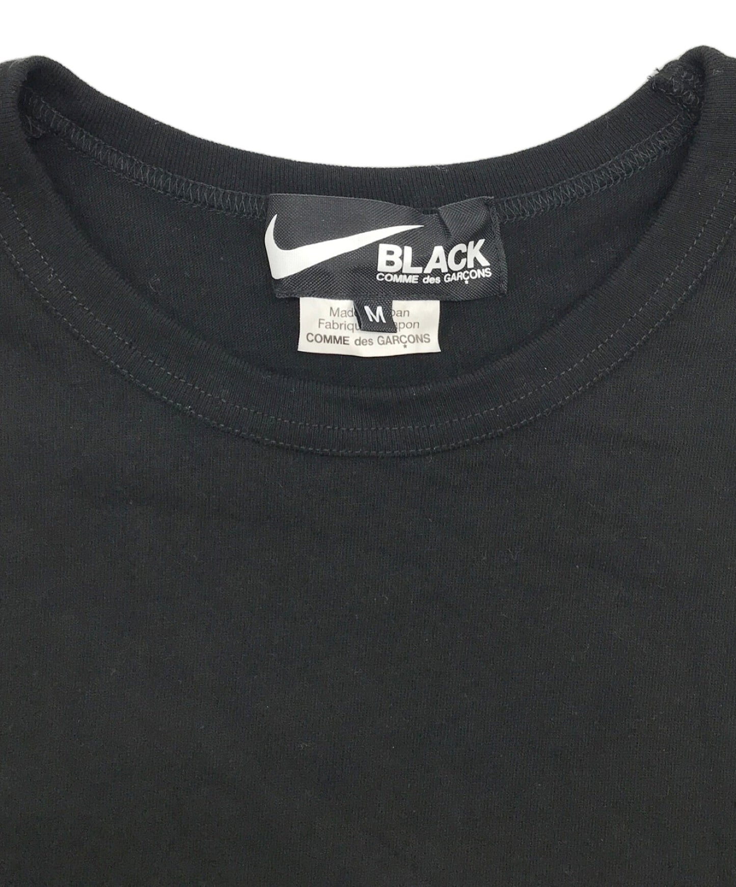 [Pre-owned] BLACK COMME des GARCONS Cotton jersey NIKE print cut and sewn 1M-T105