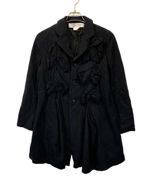 [Pre-owned] COMME des GARCONS COMME des GARCONS Wool Ruffle Coat RL-J022