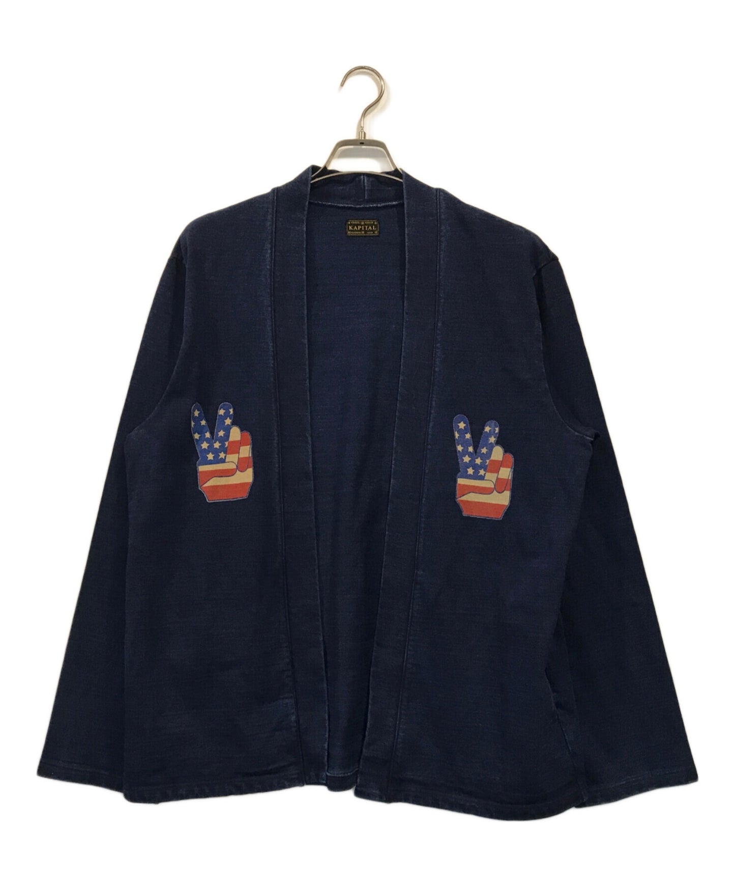 [Pre-owned] KAPITAL IDG Degree-stamped KAKASHI Cardigan K2004LC104