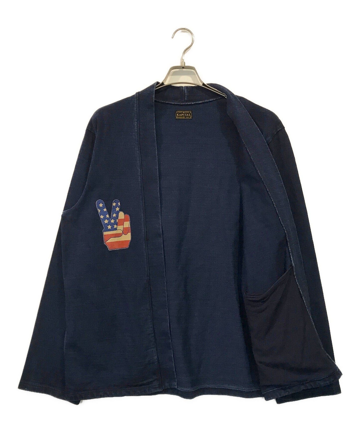 [Pre-owned] KAPITAL IDG Degree-stamped KAKASHI Cardigan K2004LC104