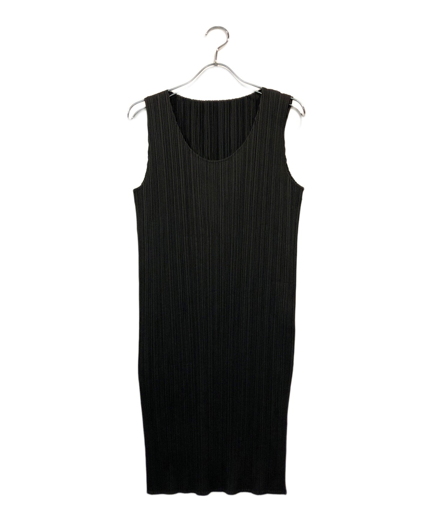 [Pre-owned] PLEATS PLEASE Pleated Sleeveless Dress PP05-JK002