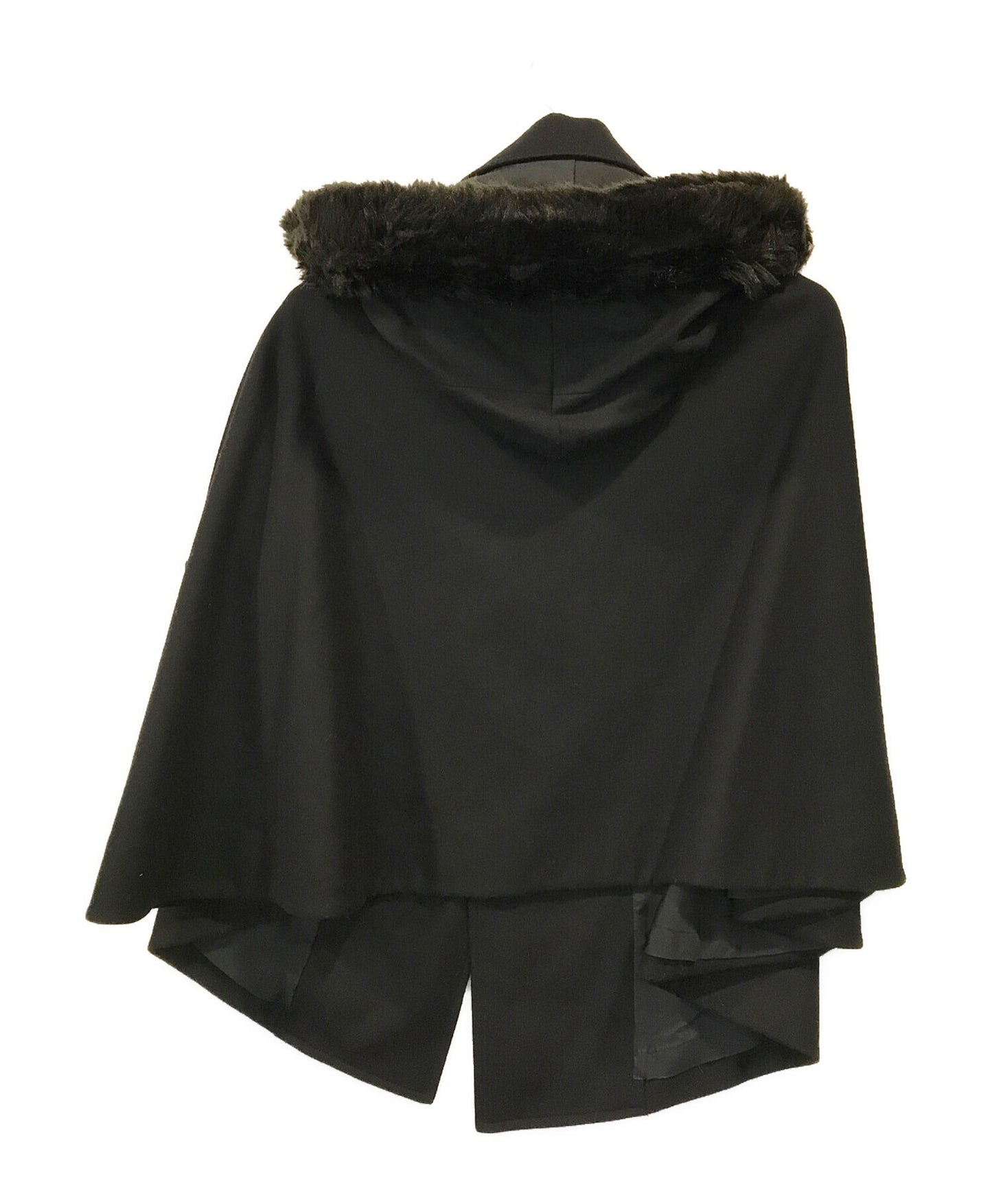 [Pre-owned] Y's wool poncho YB-C56-159