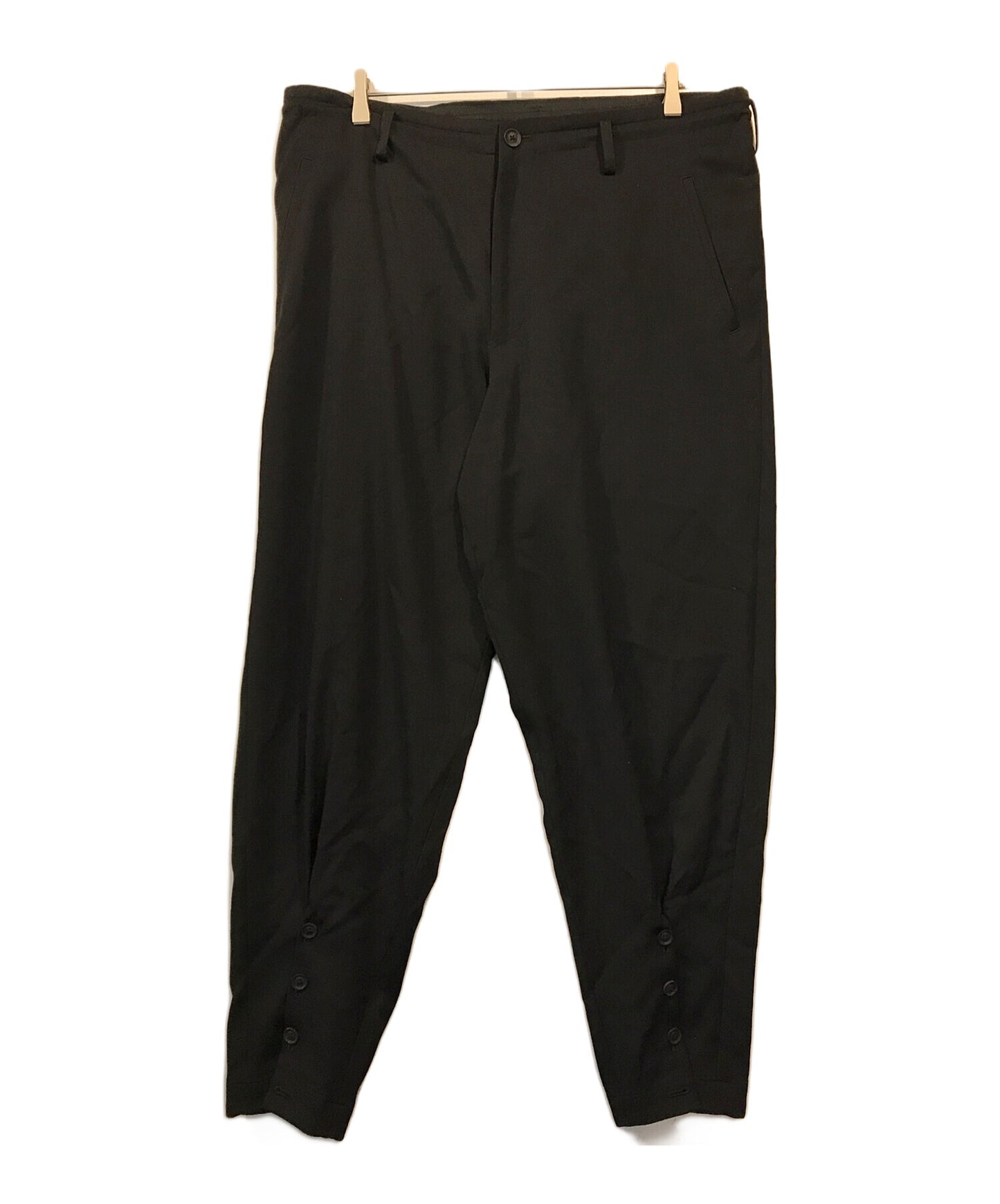 [Pre-owned] Yohji Yamamoto pour homme Wrinkle Gaber Hem Ikitekoi Pants HD-P18-100