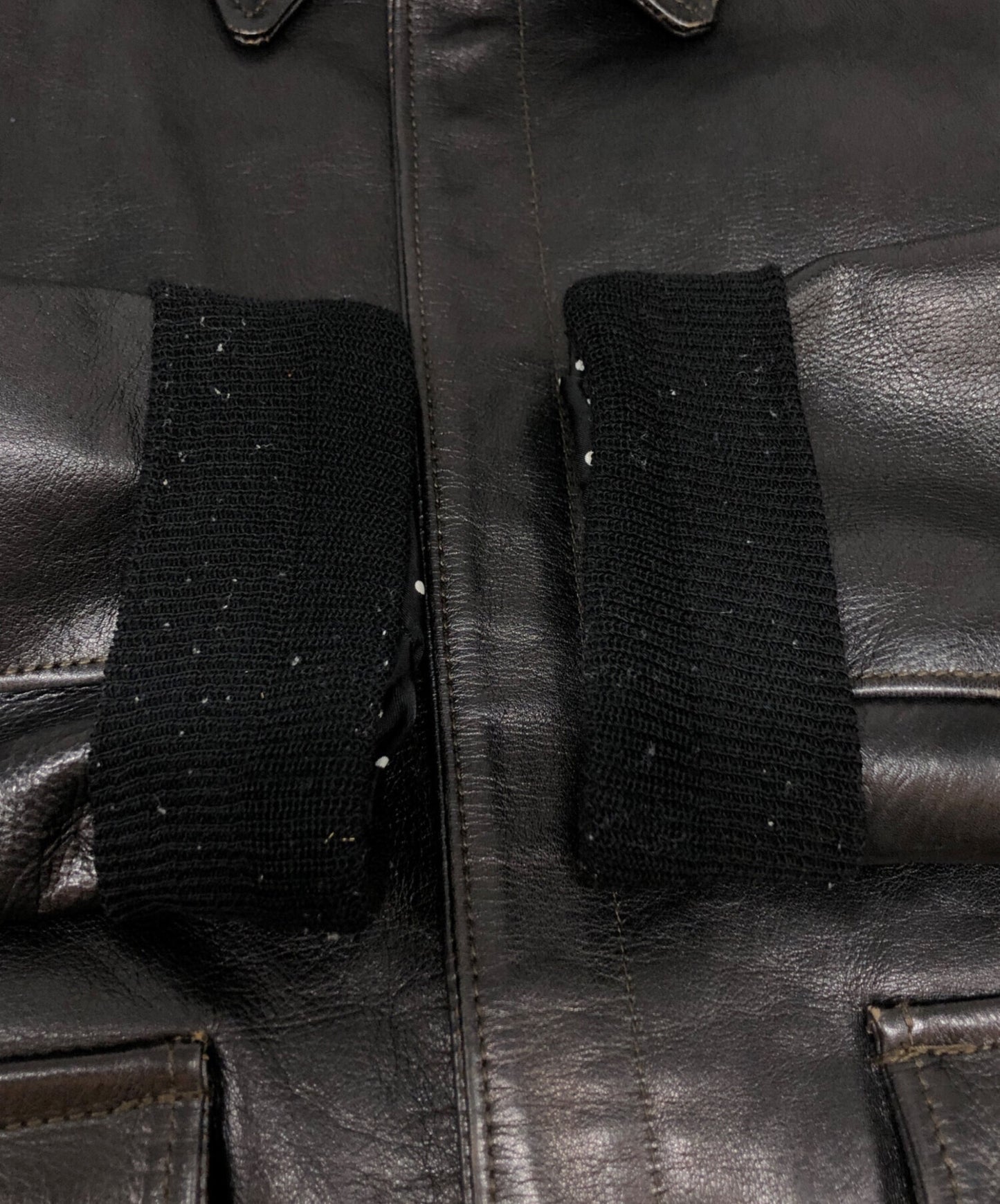 [Pre-owned] WACKO MARIA Leather A-2 Jacket 14AW-LEA-09