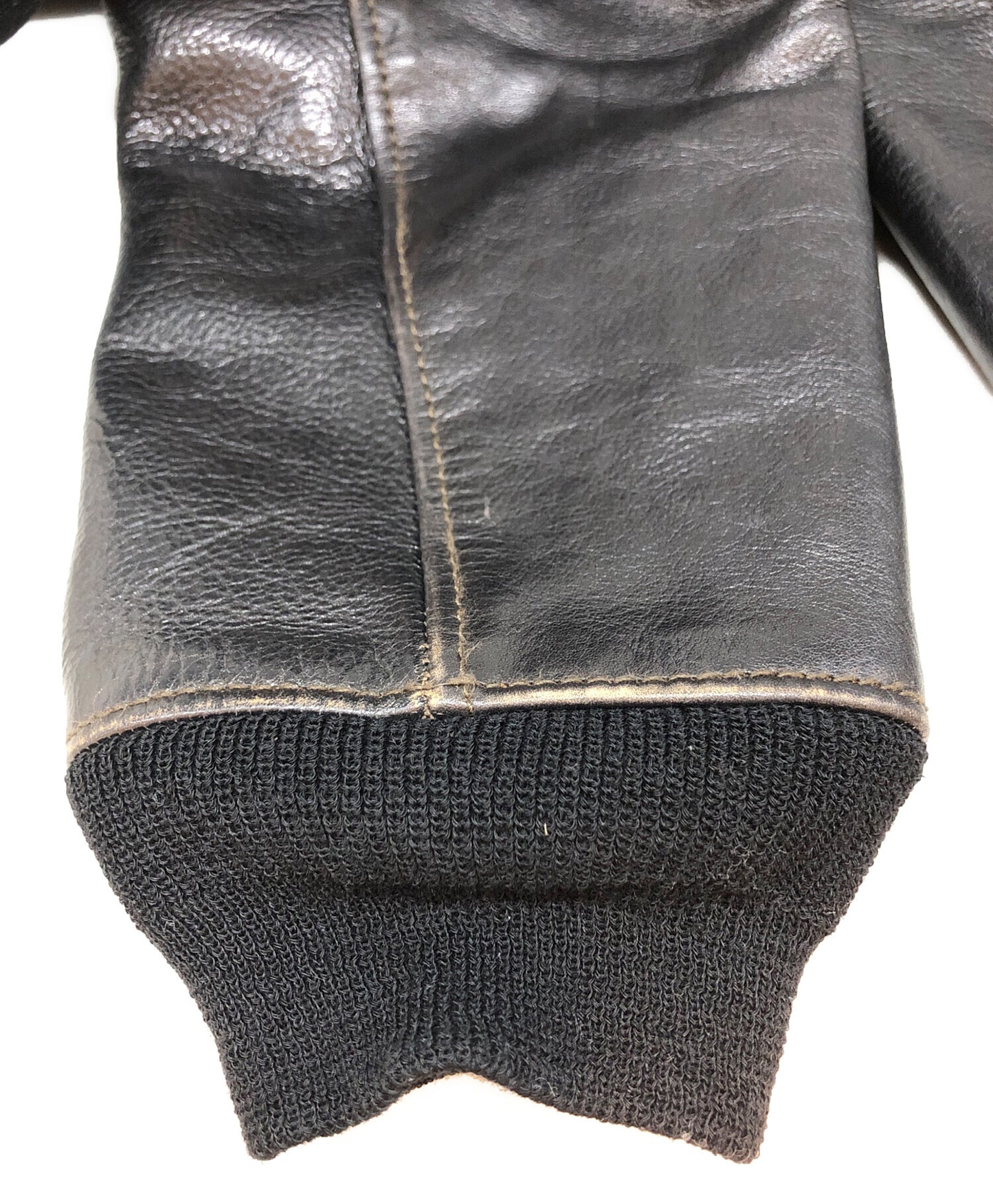 [Pre-owned] WACKO MARIA Leather A-2 Jacket 14AW-LEA-09