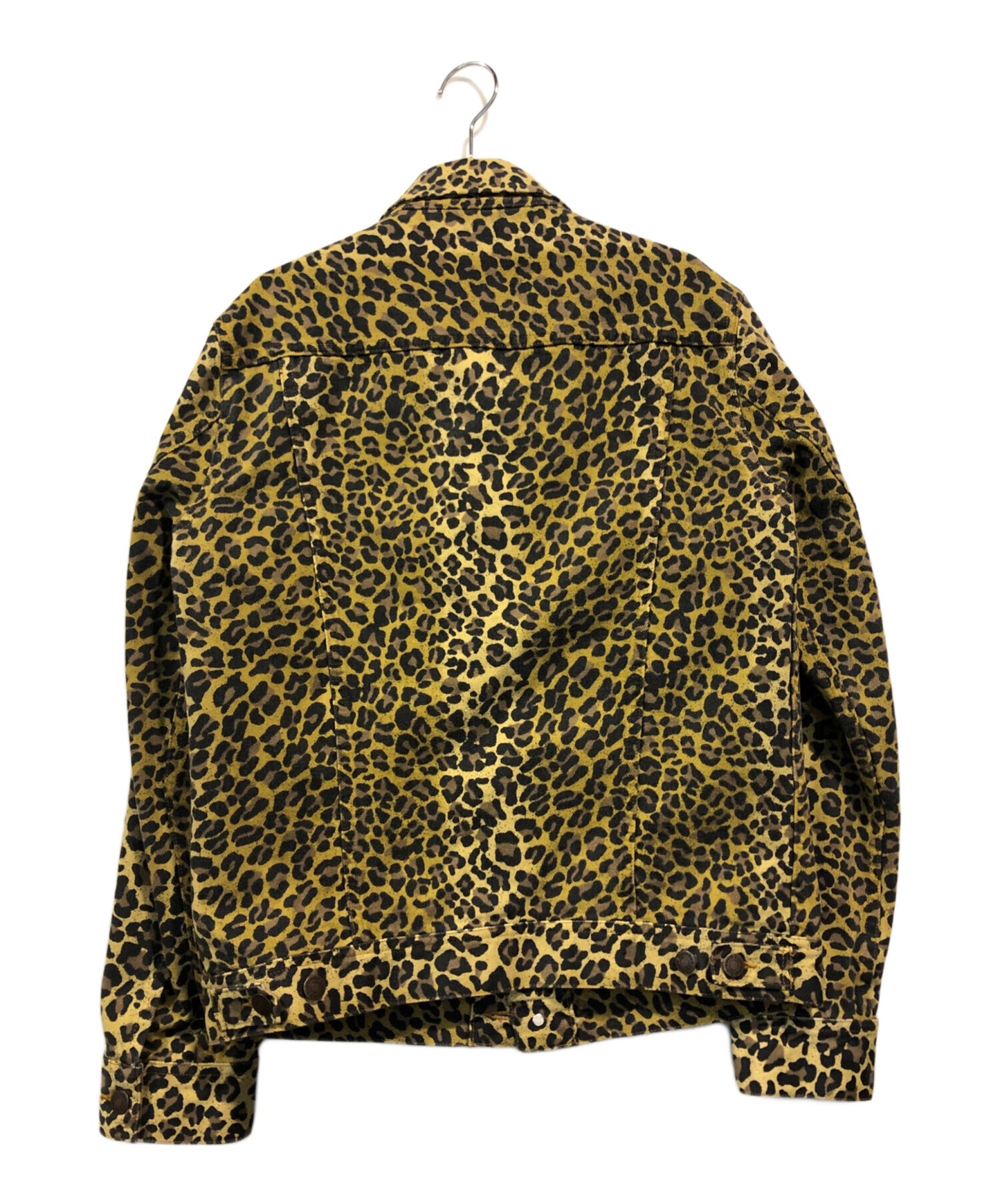 [Pre-owned] SUPREME 15SS Leopard Denim Jacket