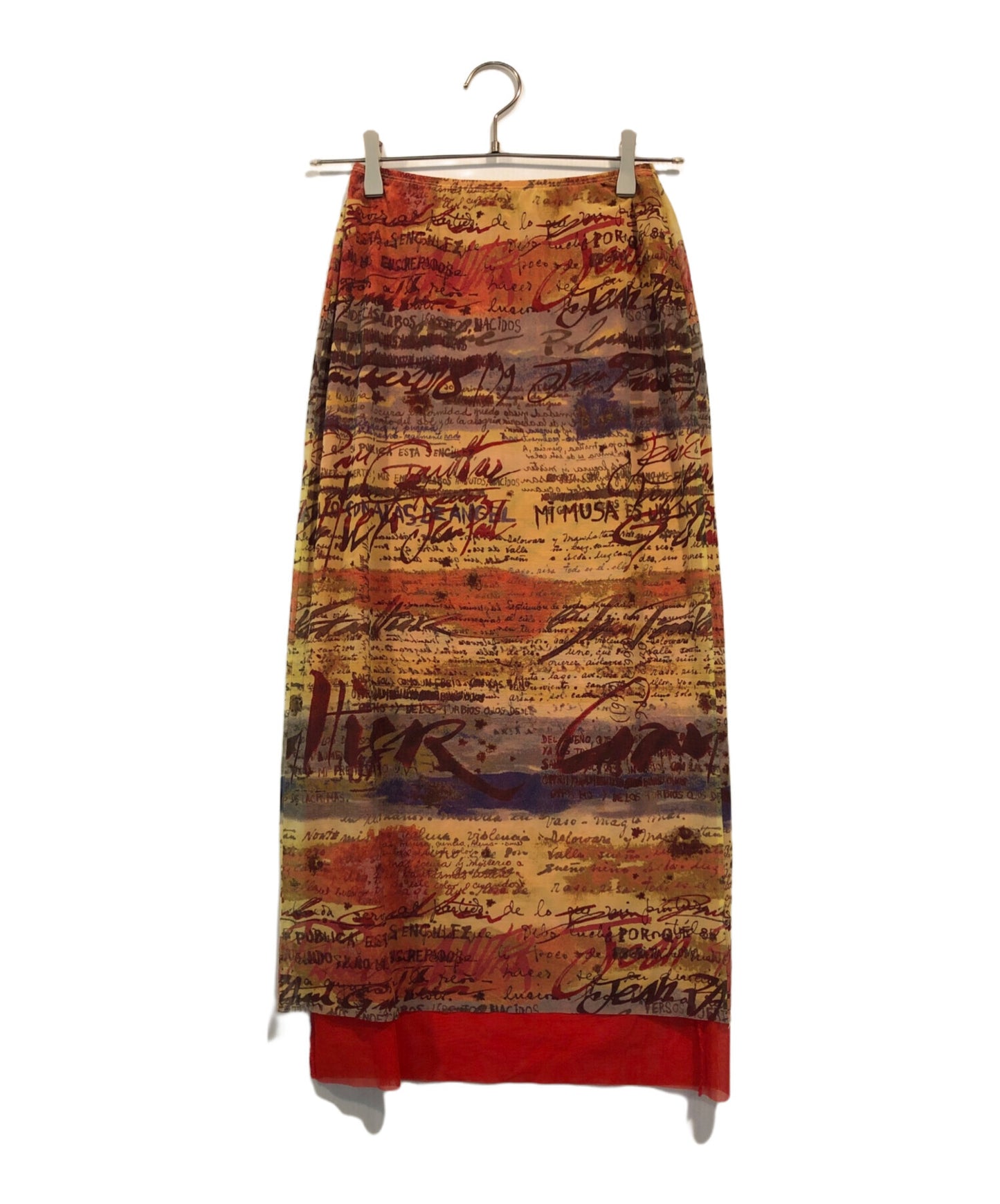 [Pre-owned] Jean Paul Gaultier FEMME All-over powernet skirt