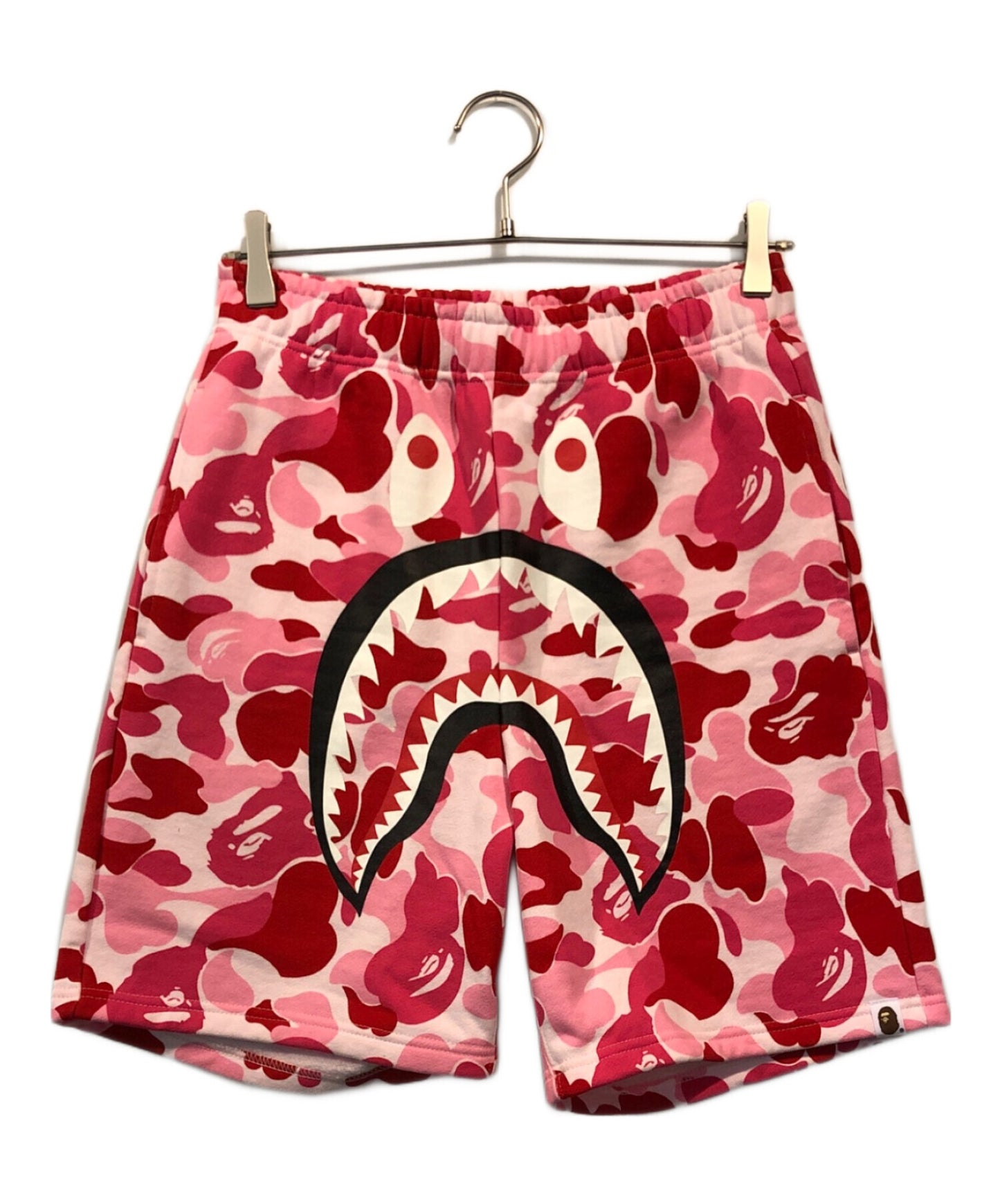 [Pre-owned] A BATHING APE Camo Shark Sweat Shorts 001SPK301001M