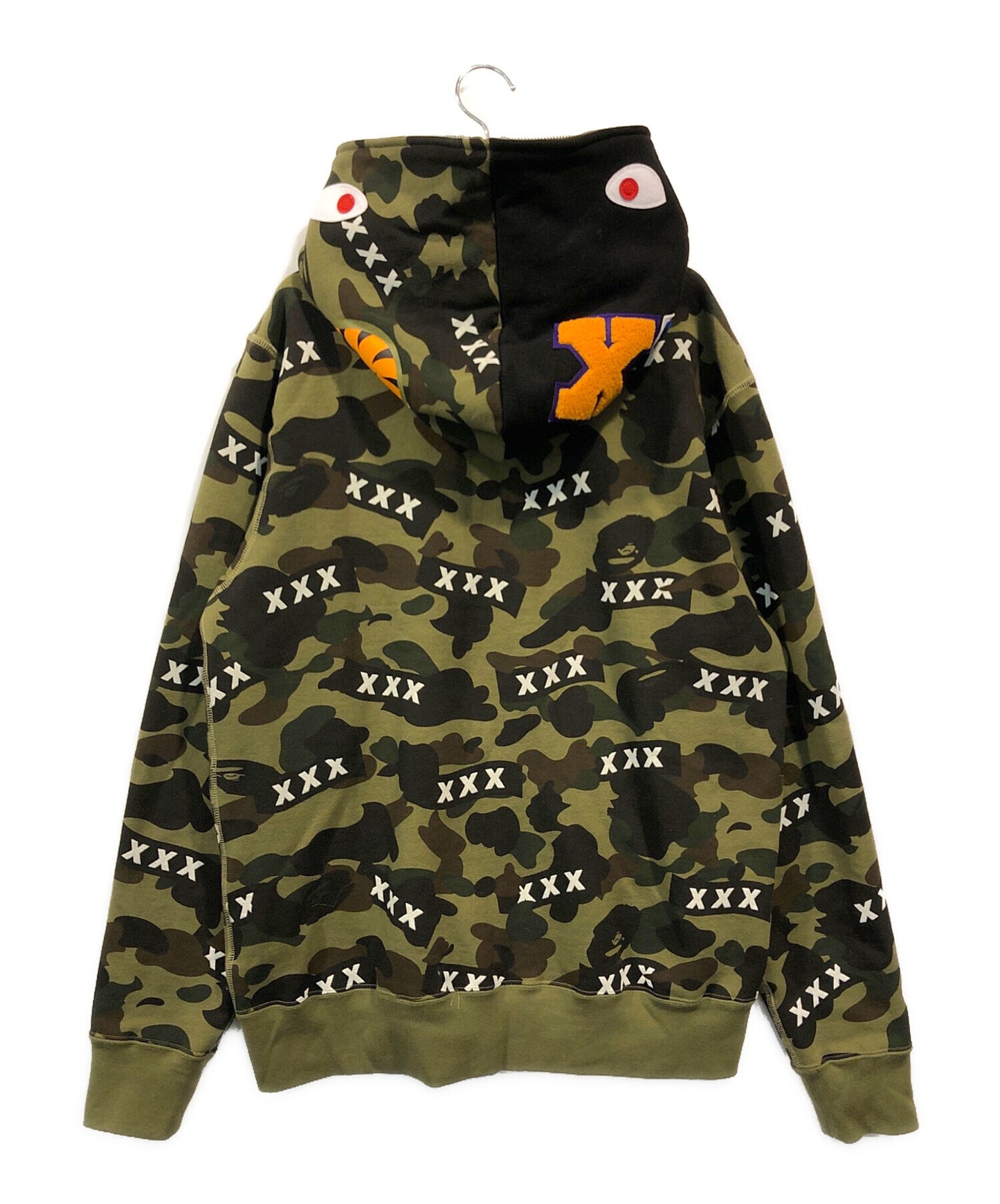 [Pre-owned] A BATHING APE SHARK FULL ZIP HOODIE 001zpk231904c