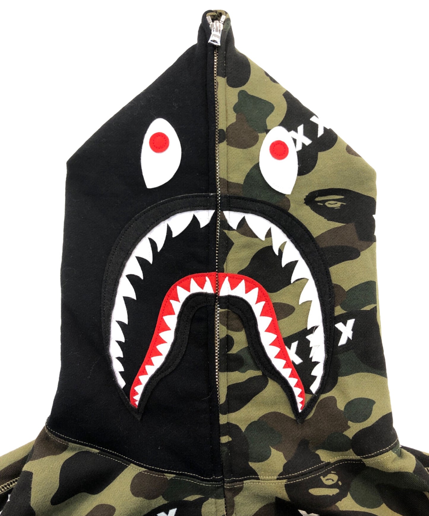 [Pre-owned] A BATHING APE SHARK FULL ZIP HOODIE 001zpk231904c