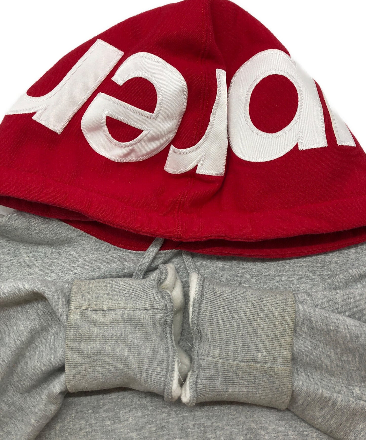 [Pre-owned] SUPREME Contrast Hooded Sweatshirt