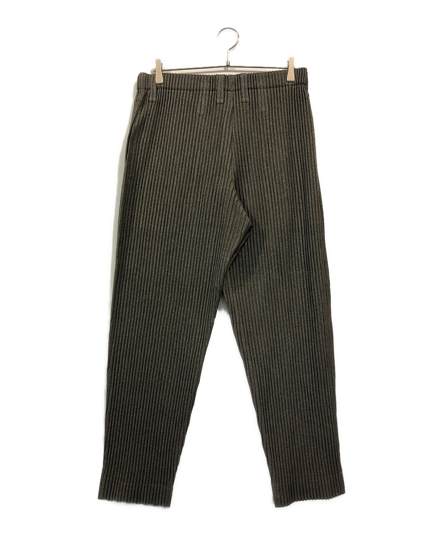[Pre-owned] HOMME PLISSE ISSEY MIYAKE Wool-like light pleated pants HP21FF302