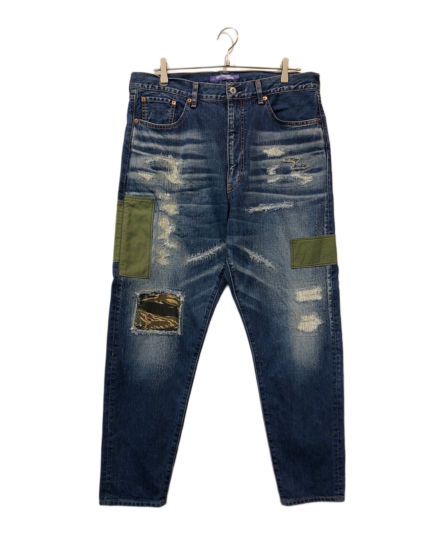 [Pre-owned] COMME des GARCONS JUNYA WATANABE MAN repaired denim pants WE-P004