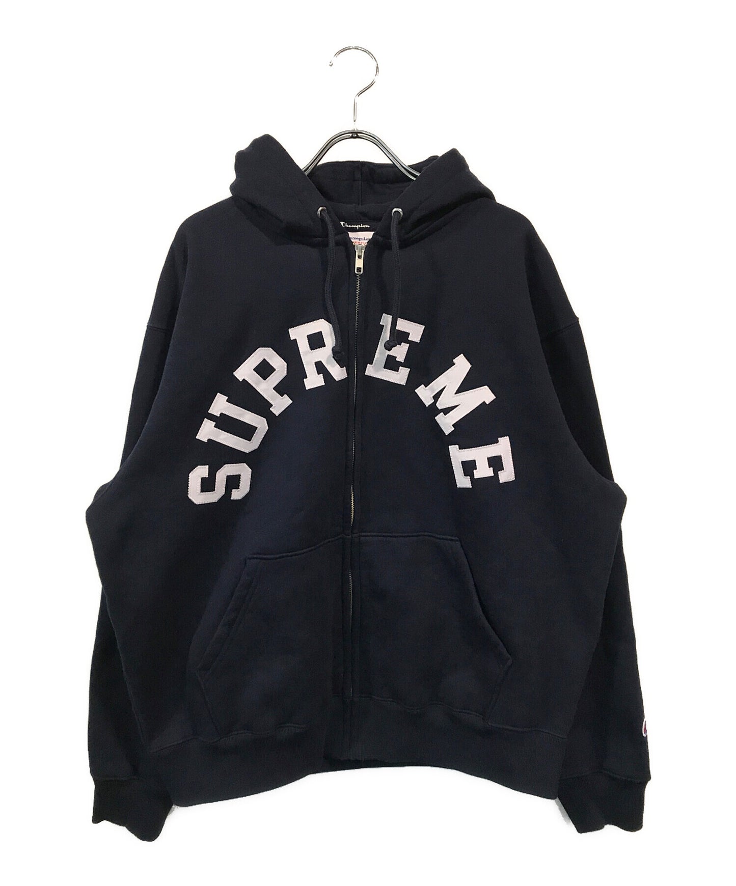 [Pre-owned] SUPREME Arch Logo Zip Hoodie