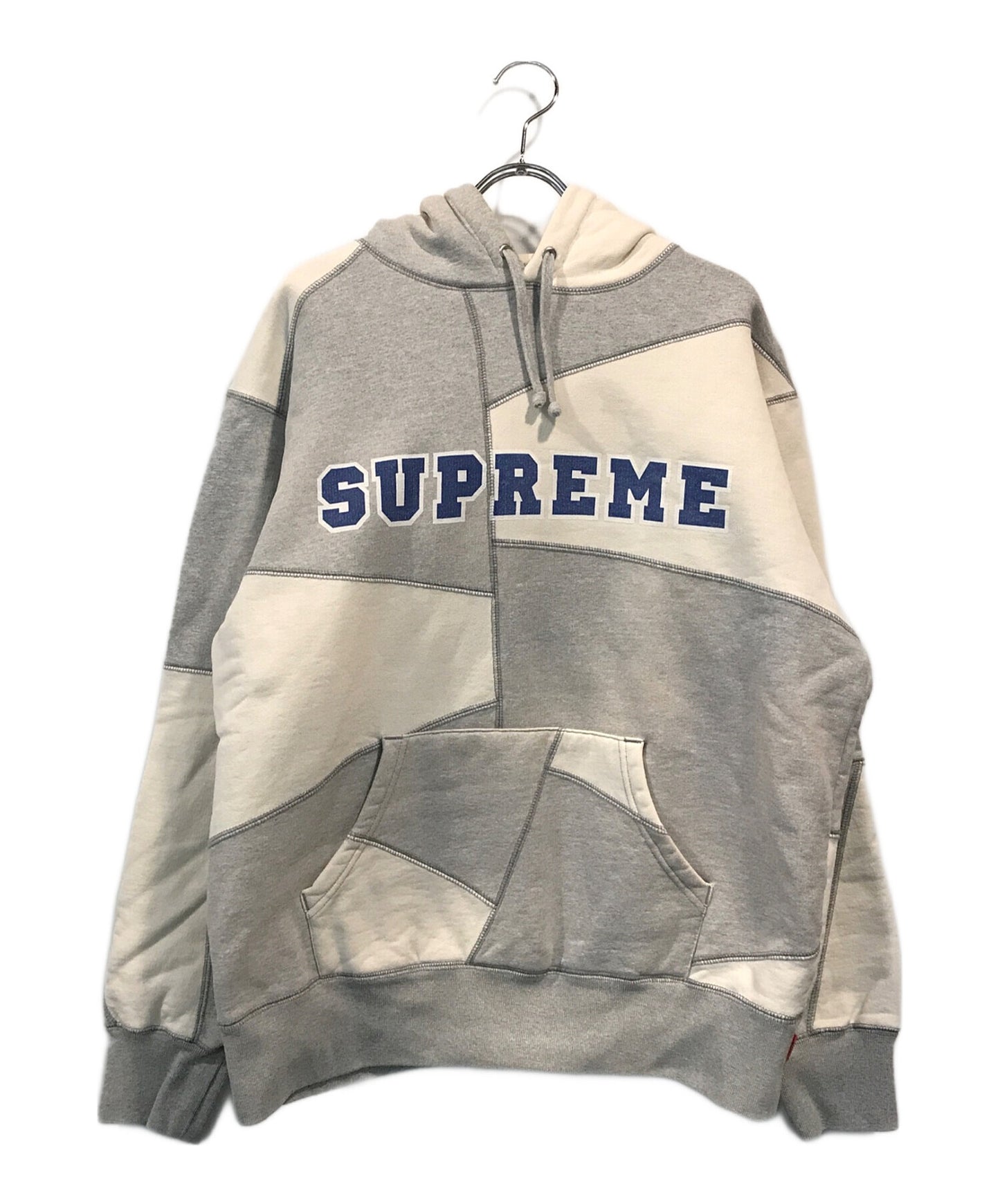 [Pre-owned] SUPREME Patchwork Hooded Sweatshirt