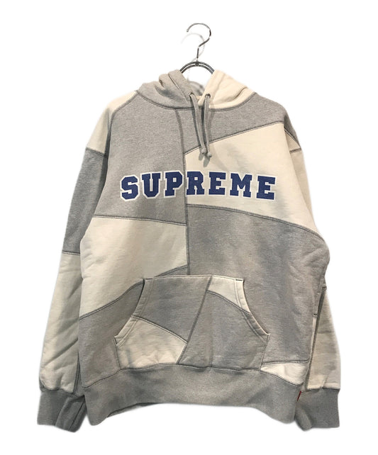 [Pre-owned] SUPREME Patchwork Hooded Sweatshirt