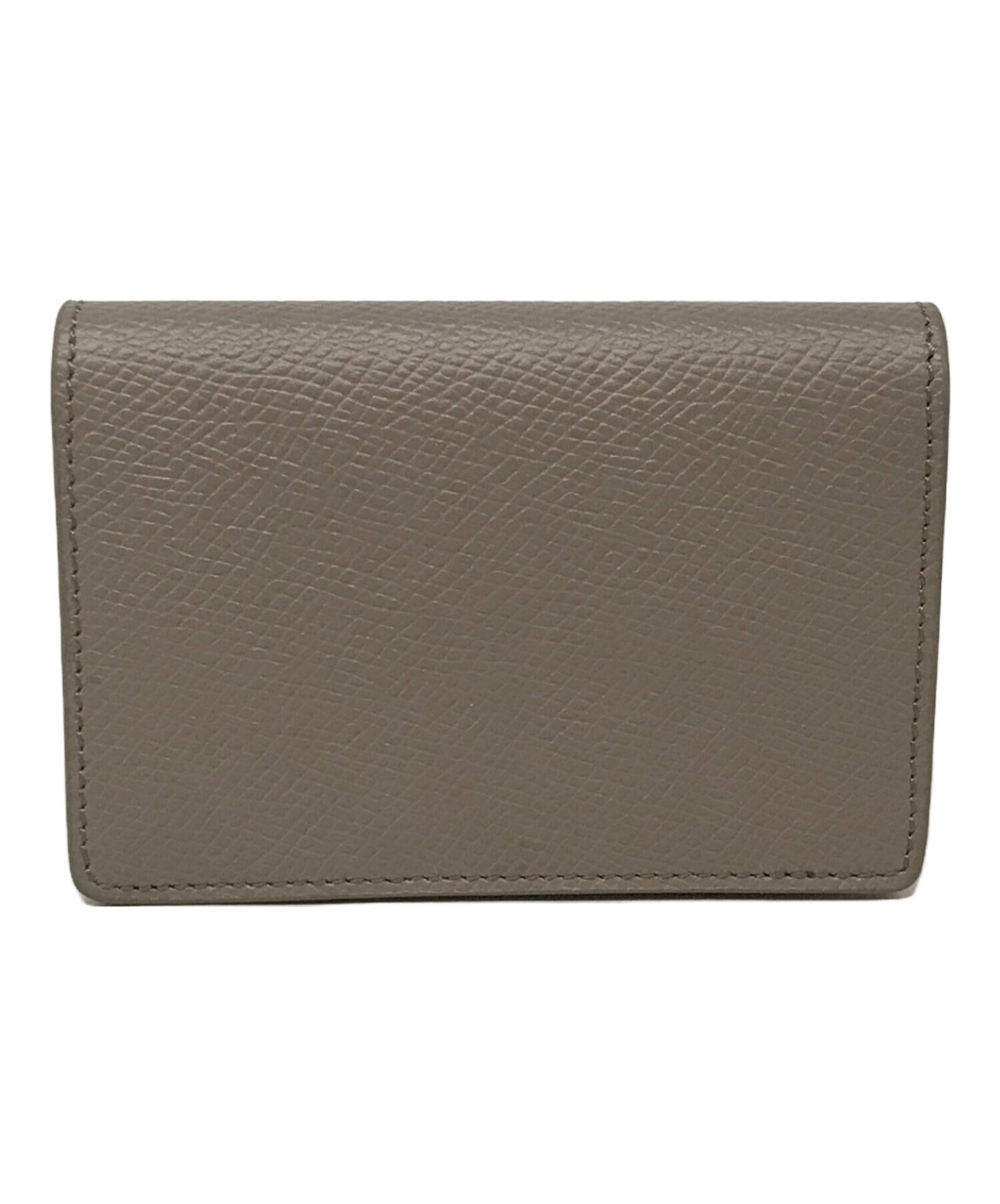 [Pre-owned] CELINE Grained calfskin card case 10J813BEL.10BL