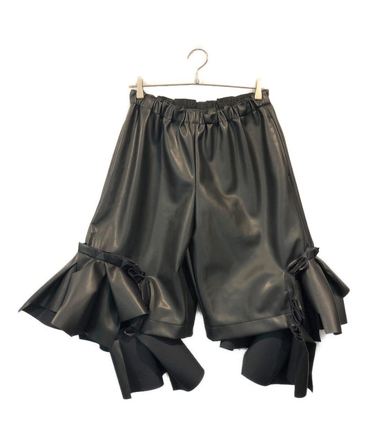 [Pre-owned] COMME des GARCONS Faux leather shorts GN-P006