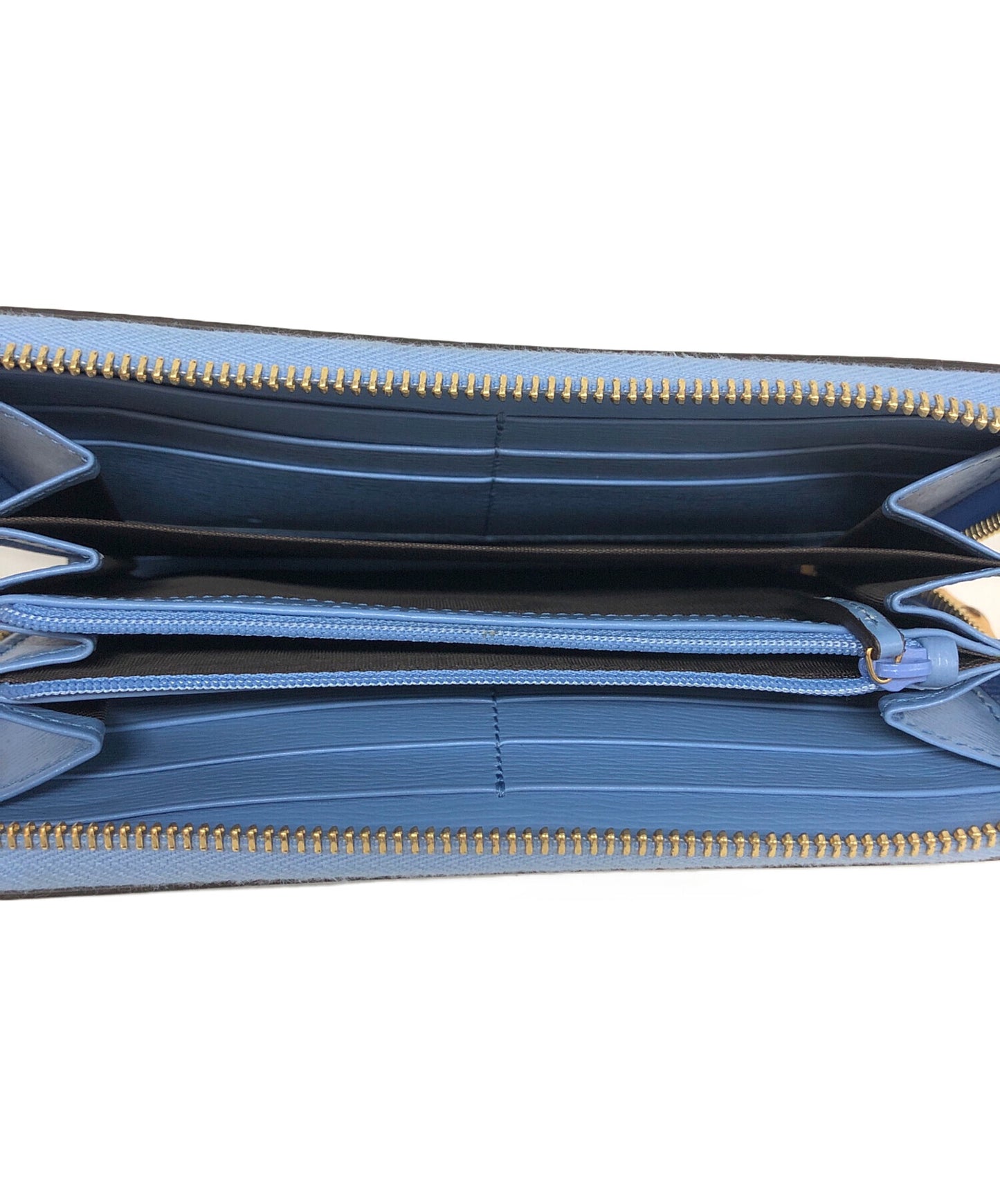 [Pre-owned] GUCCI Round Zipper Wallet 453158