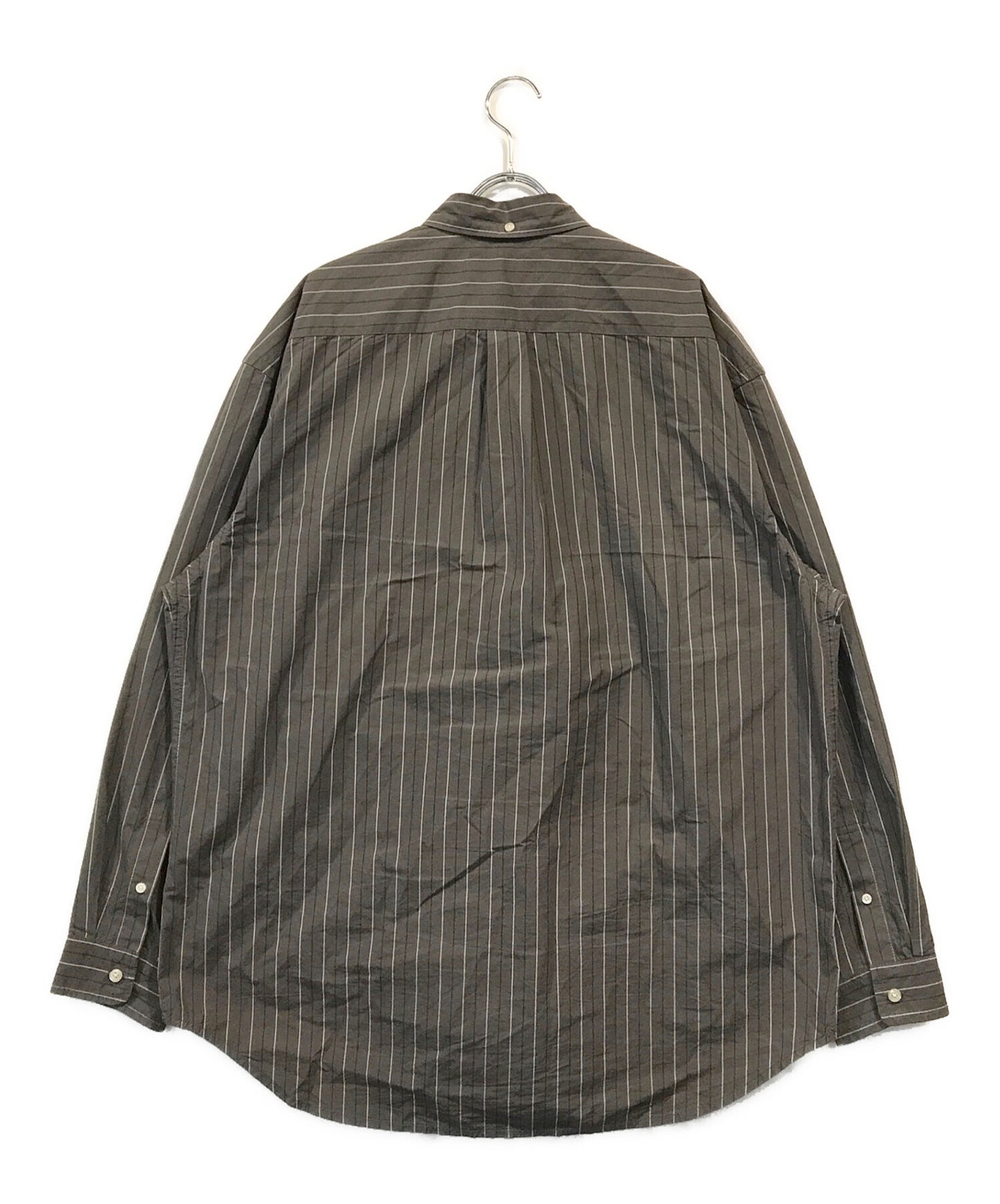 [Pre-owned] SUPREME Loose Fit Stripe Shirt