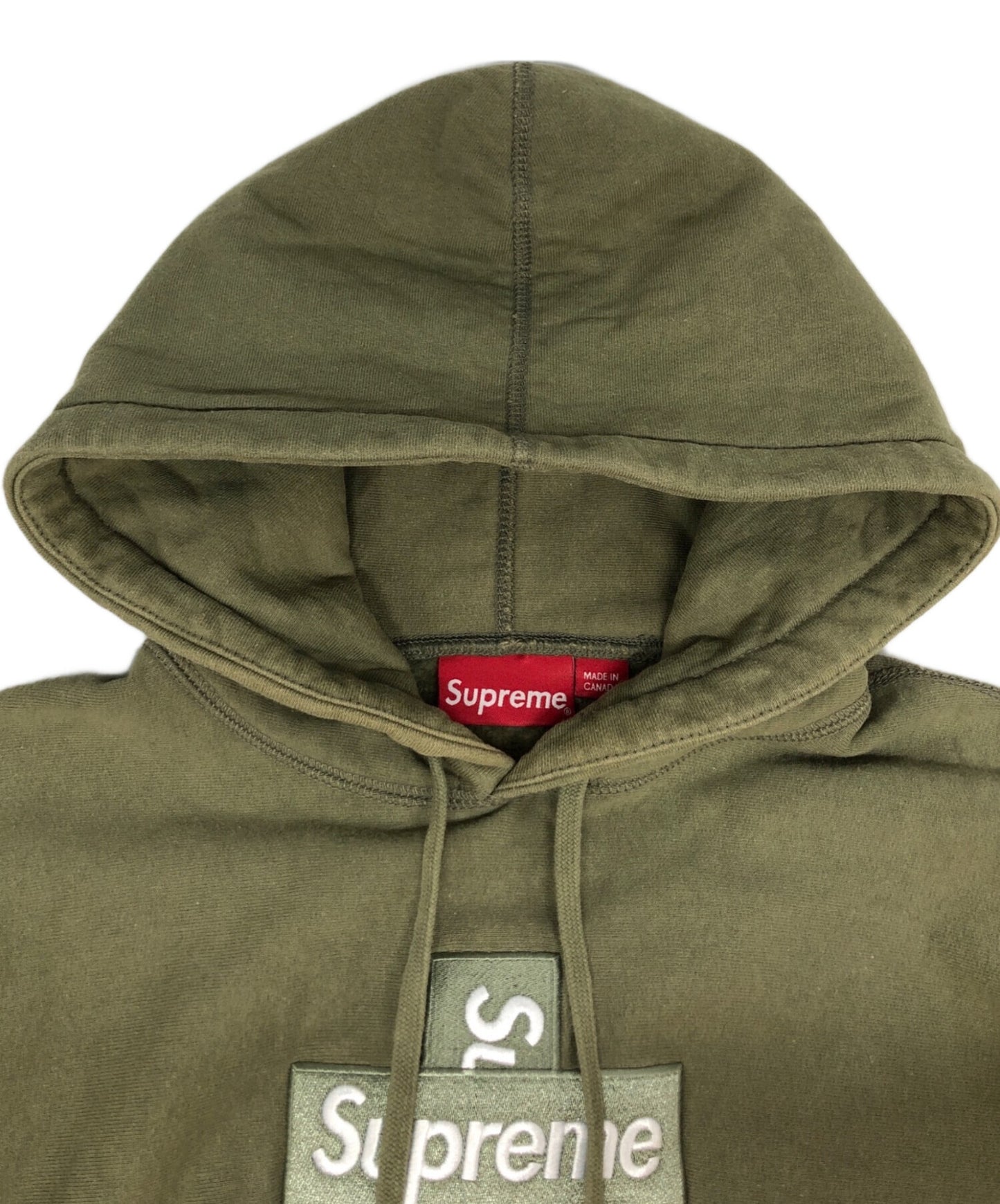 [Pre-owned] SUPREME Cross Box Logo Hooded Sweatshirt