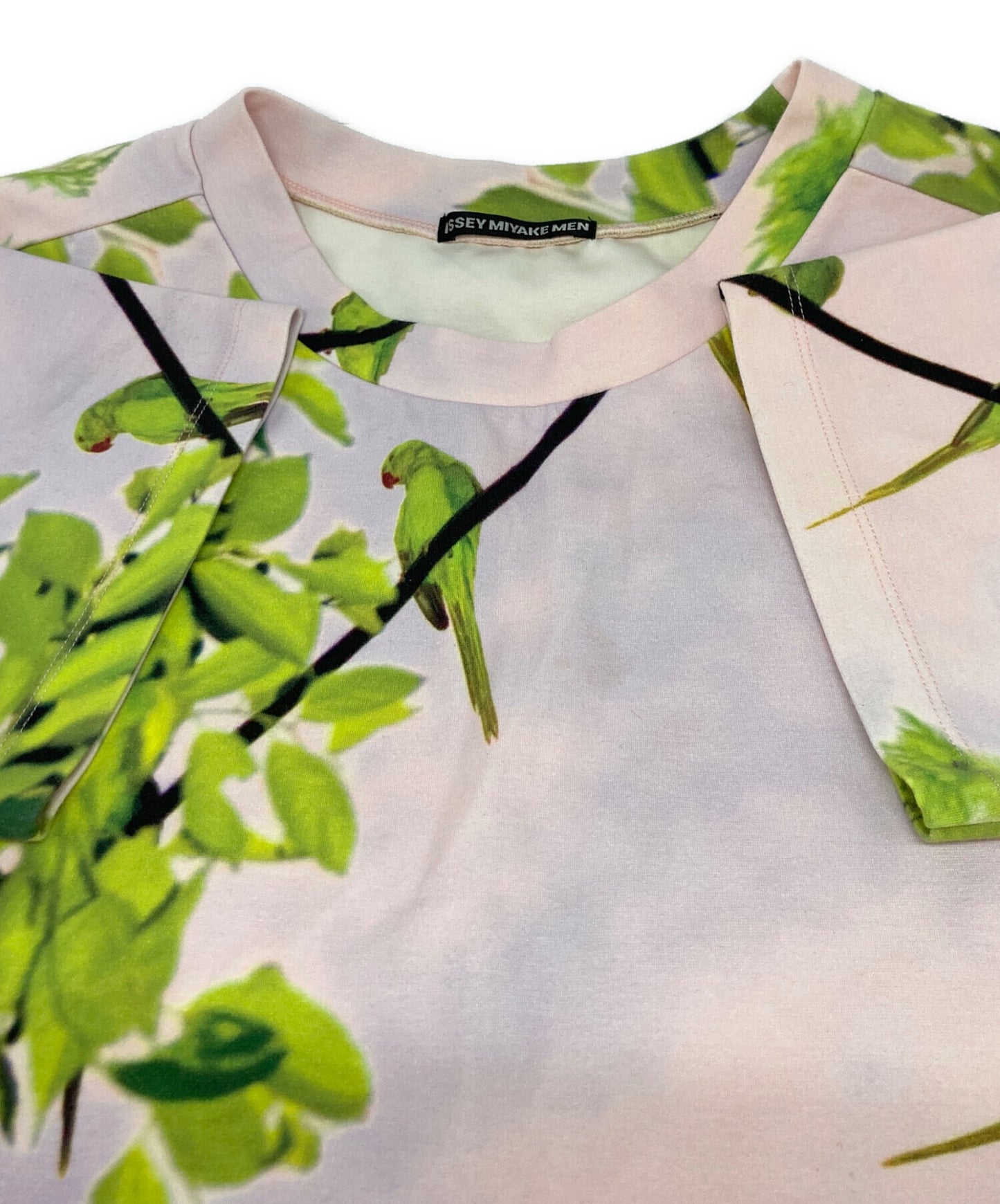 [Pre-owned] ISSEY MIYAKE MEN Transfer Print T-Shirt ME61JK037