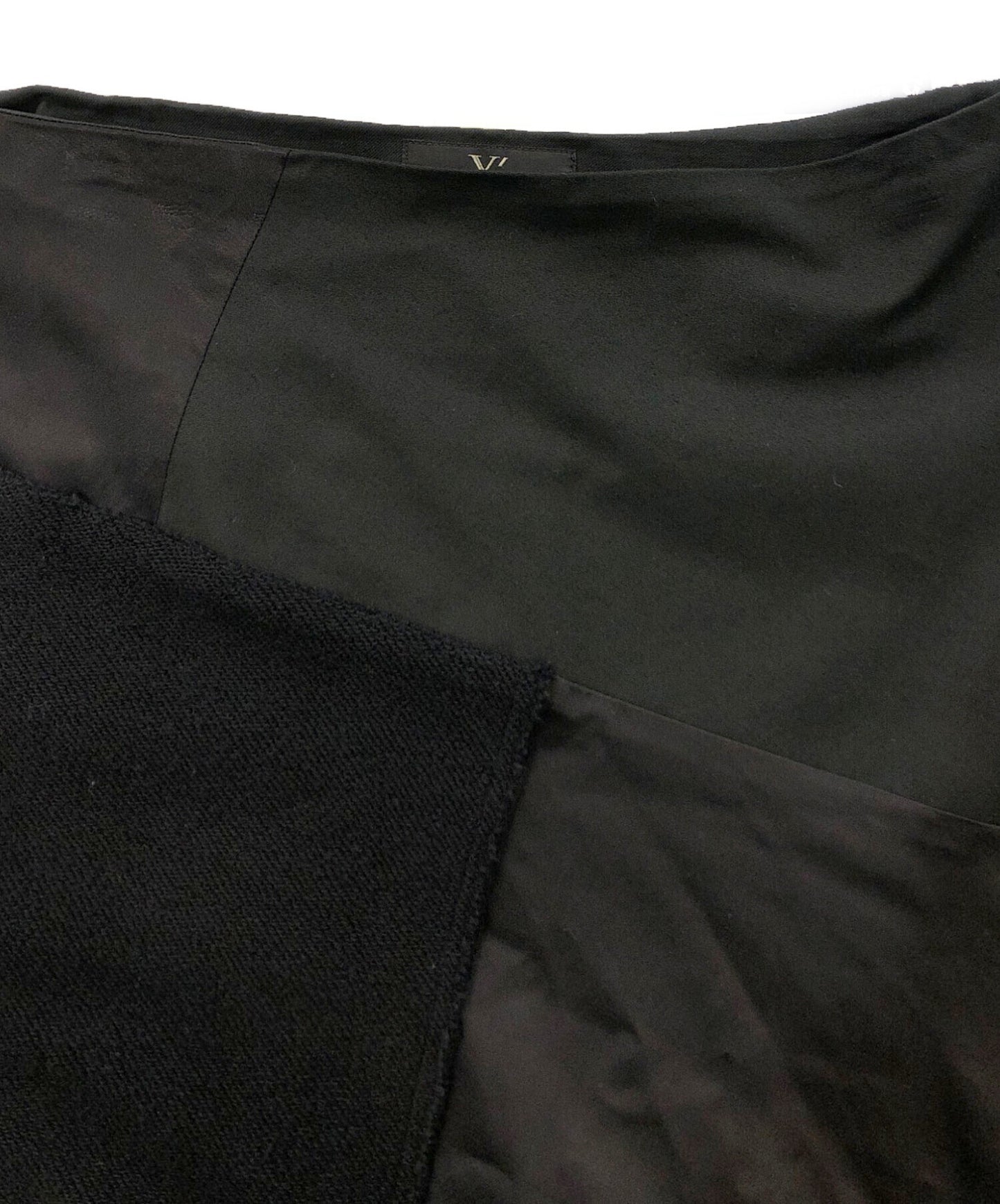 [Pre-owned] Y's Patchwork long skirt made of different materials YR-S09-802