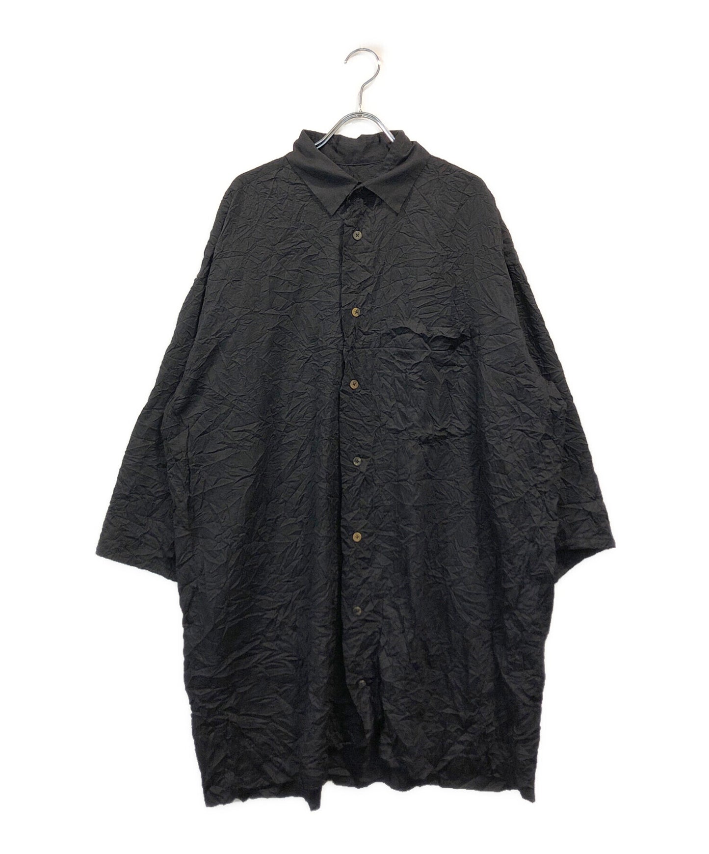 [Pre-owned] ISSEY MIYAKE Wrinkled shirt blouse IM43-FJ111