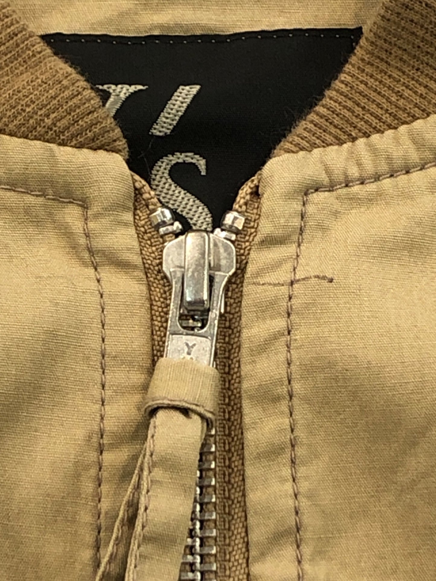 [Pre-owned] Y's Cotton Poly Washer Short-Sleeved Short Blouson YT-Y05-027