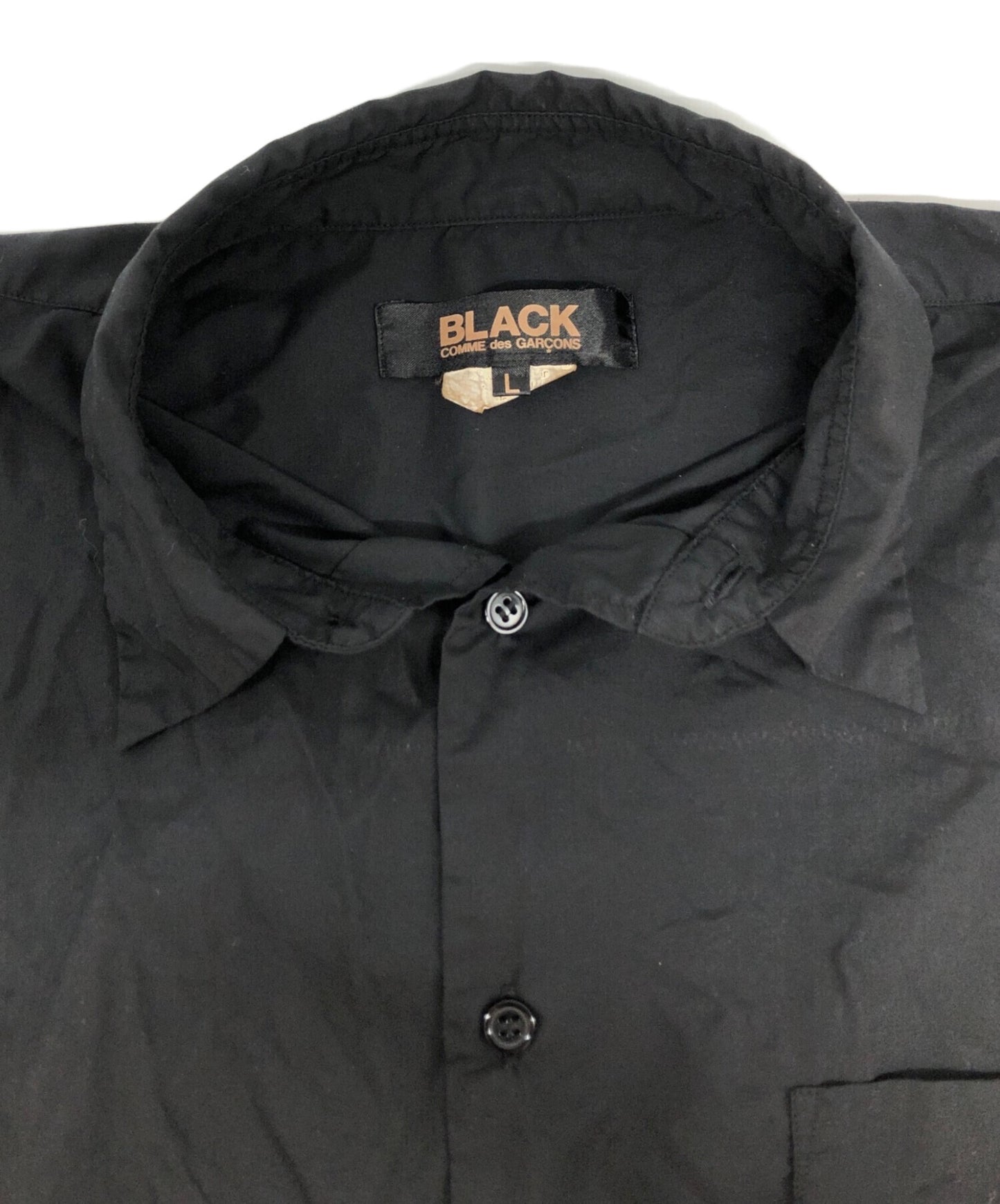 [Pre-owned] BLACK COMME des GARCONS Zip design long sleeve shirt
