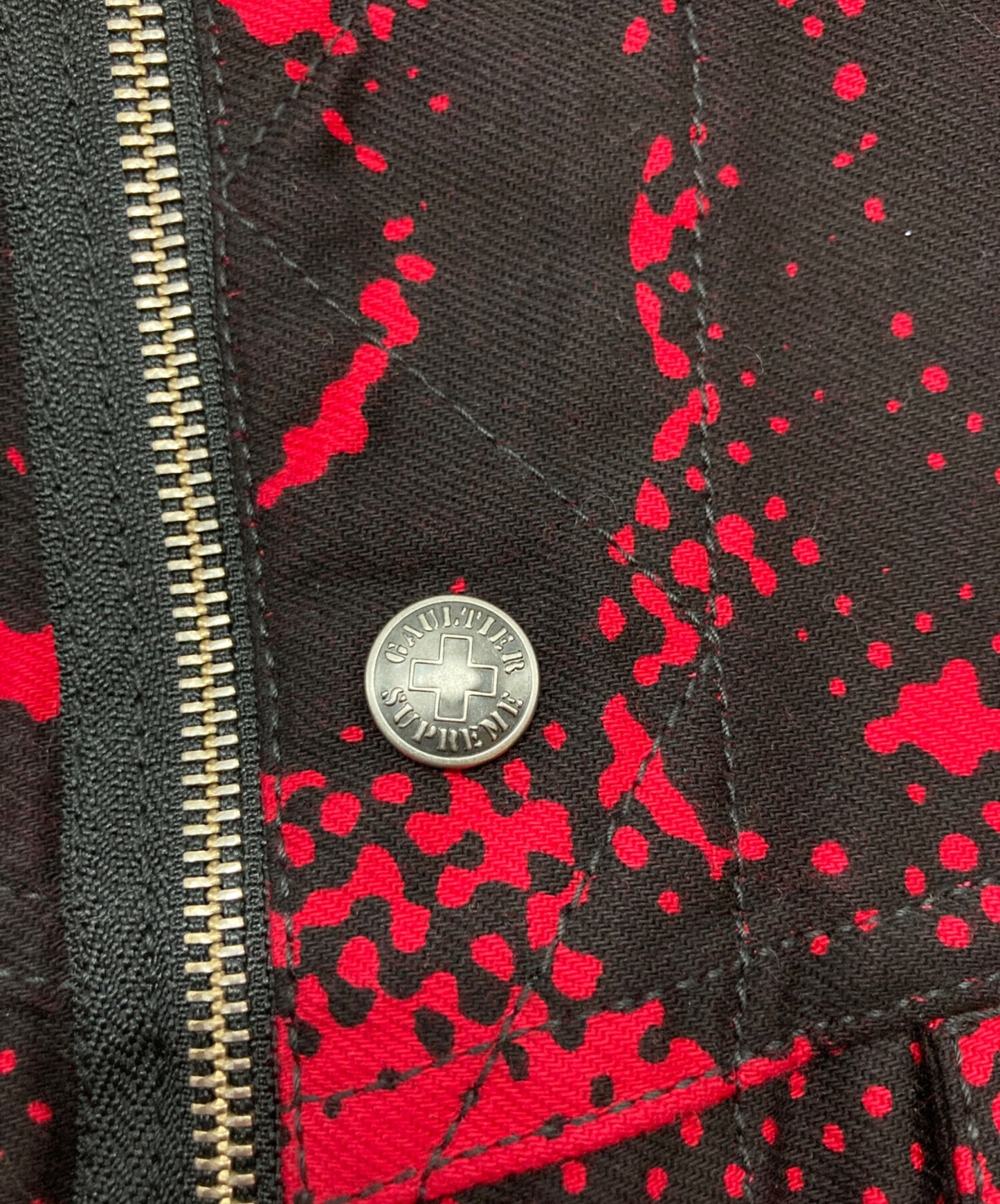 [Pre-owned] SUPREME Fuck Racism Trucker Jacket