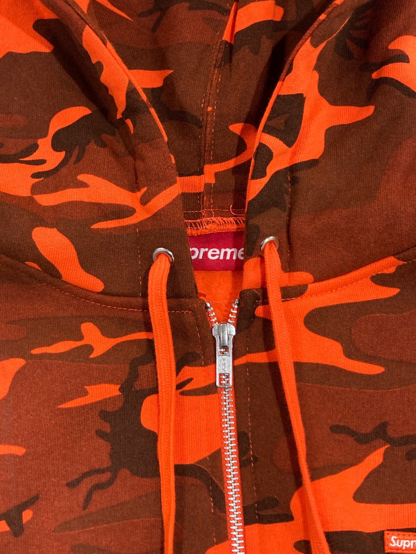 [Pre-owned] SUPREME Small Box Zip Up Hooded Sweatshirt