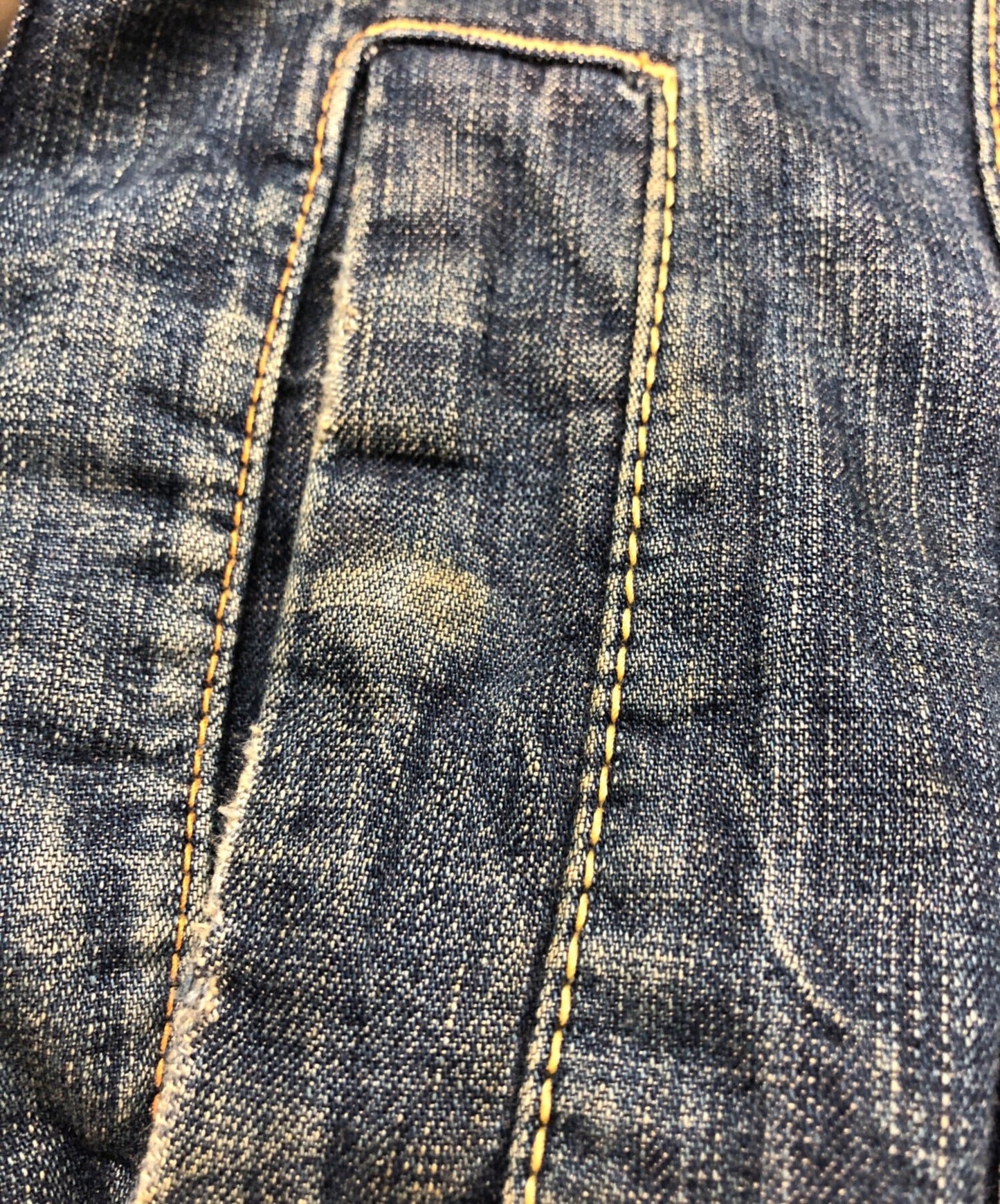 [Pre-owned] Hysteric Glamour Love Buzz Denim Biker Jacket
