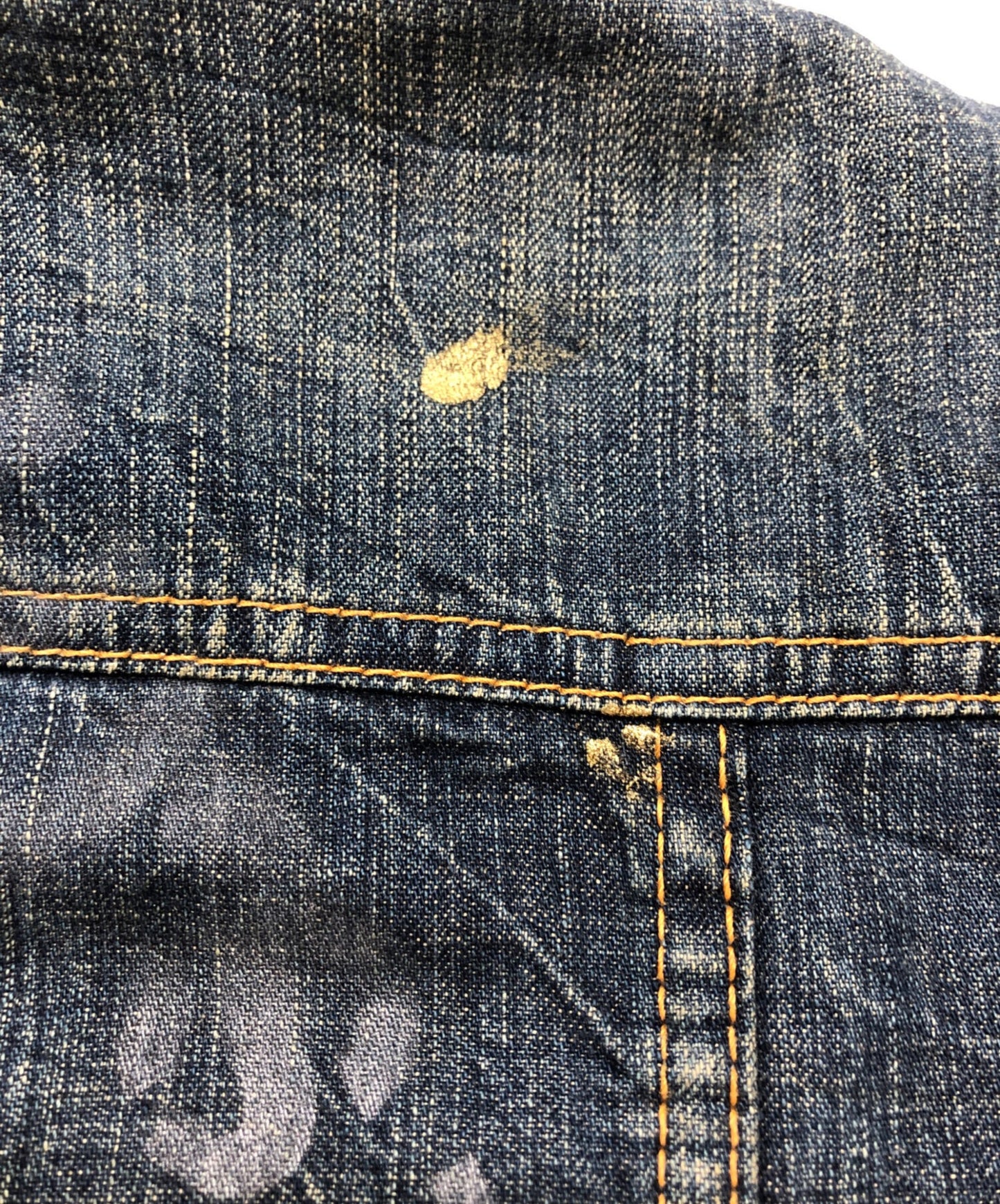 [Pre-owned] Hysteric Glamour Love Buzz Denim Biker Jacket