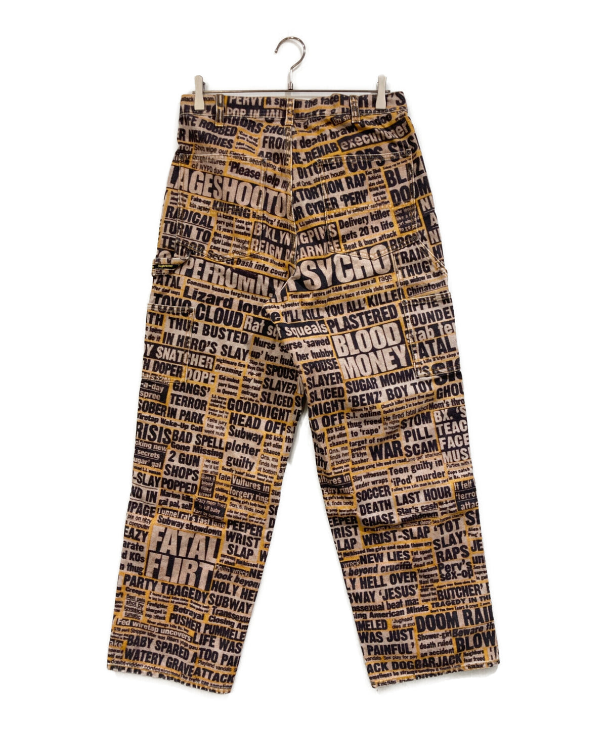 [Pre-owned] SUPREME Dash Snow Double Knee Painter Pants