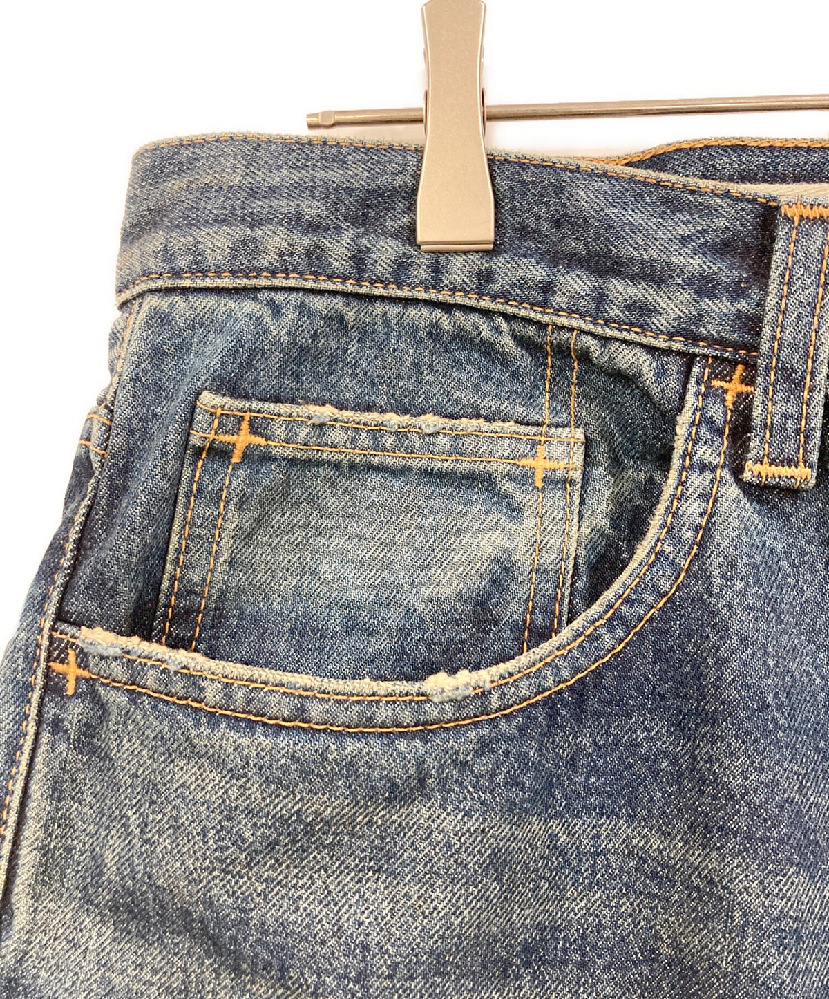 [Pre-owned] SUPREME Patches Loose Fit Jeans