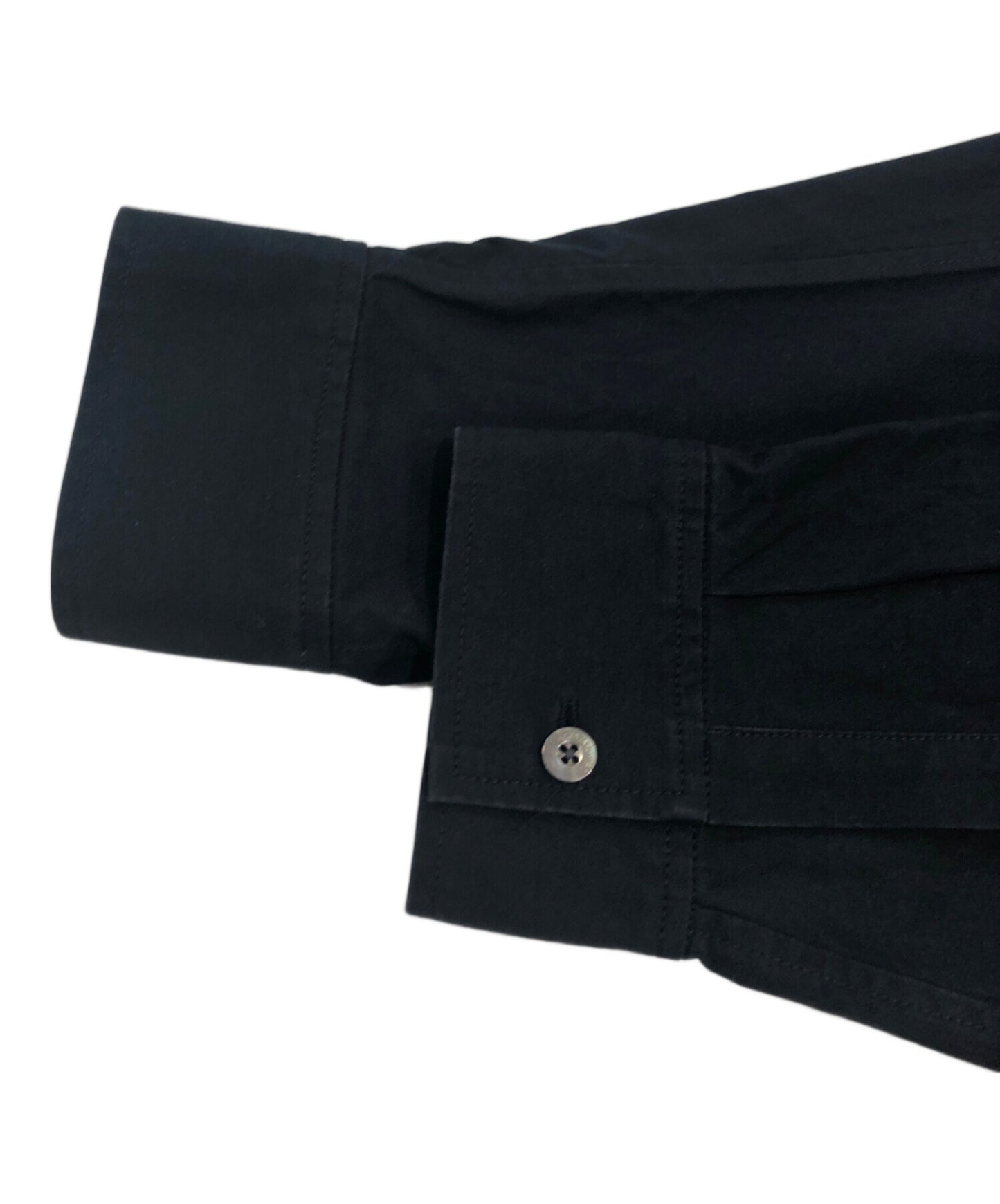 [Pre-owned] Maison MIHARA YASUHIRO Back-Open Cropped Long-Sleeve Shirt C12SH003