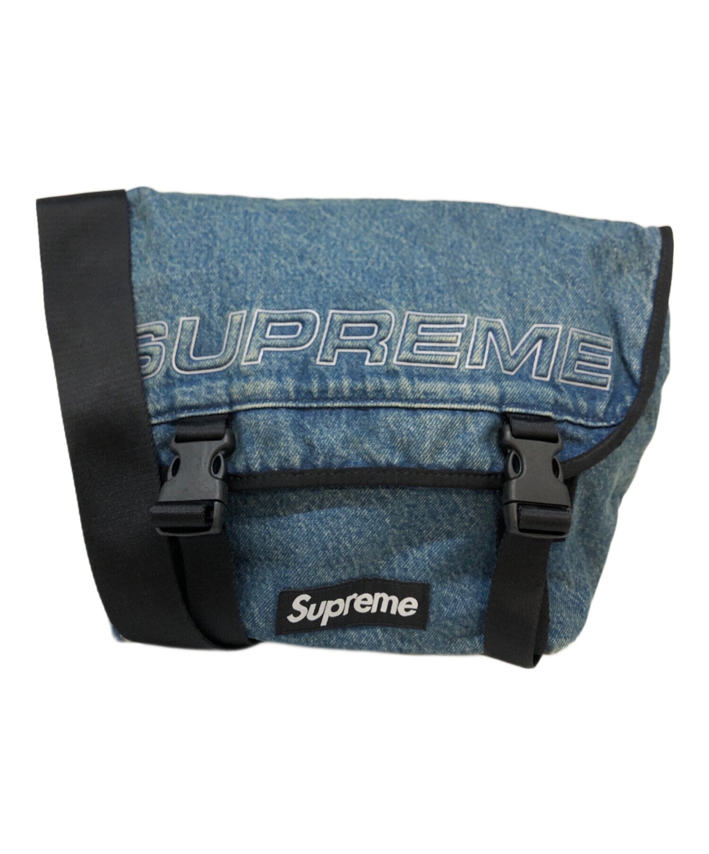 [Pre-owned] SUPREME Denim Messenger Bag