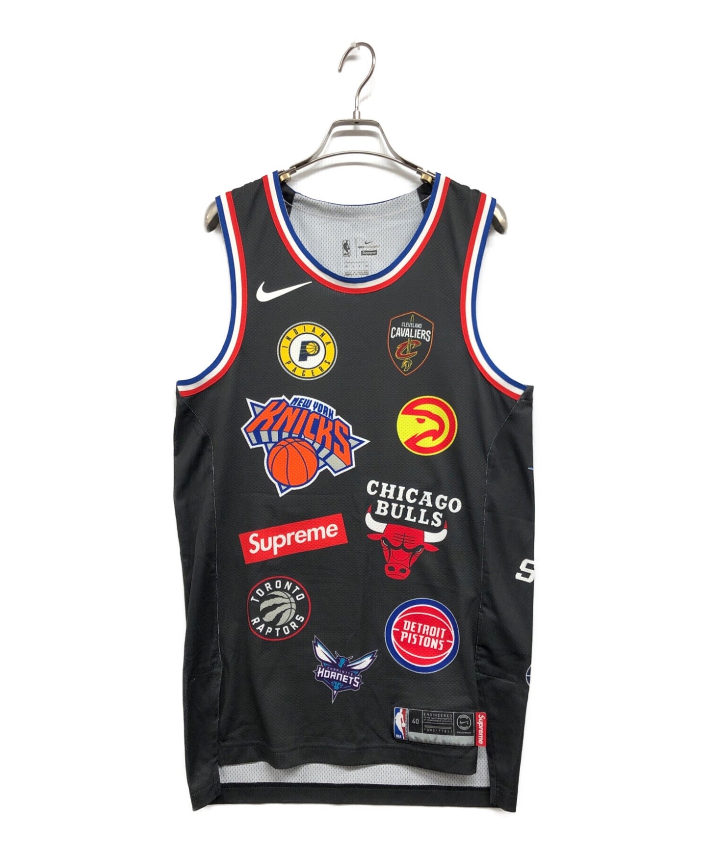 [Pre-owned] SUPREME NBA Teams Authentic Jersey AQ4227-010